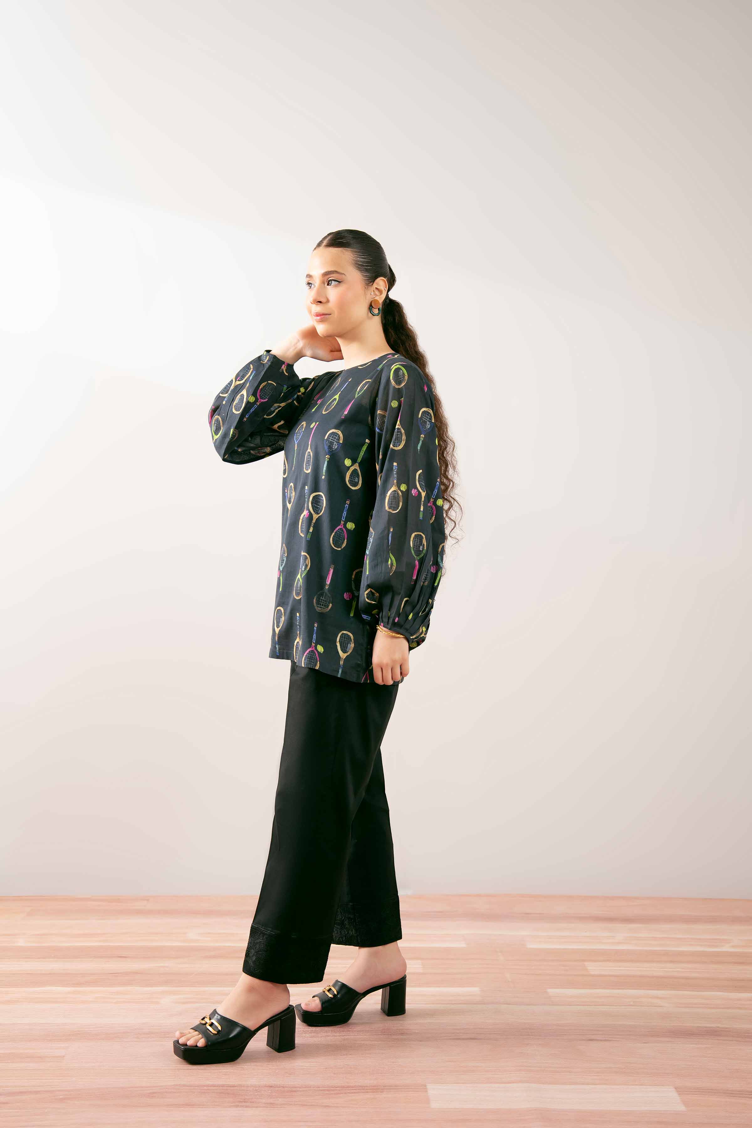 Printed Tunic - PS25-118 - Image 3