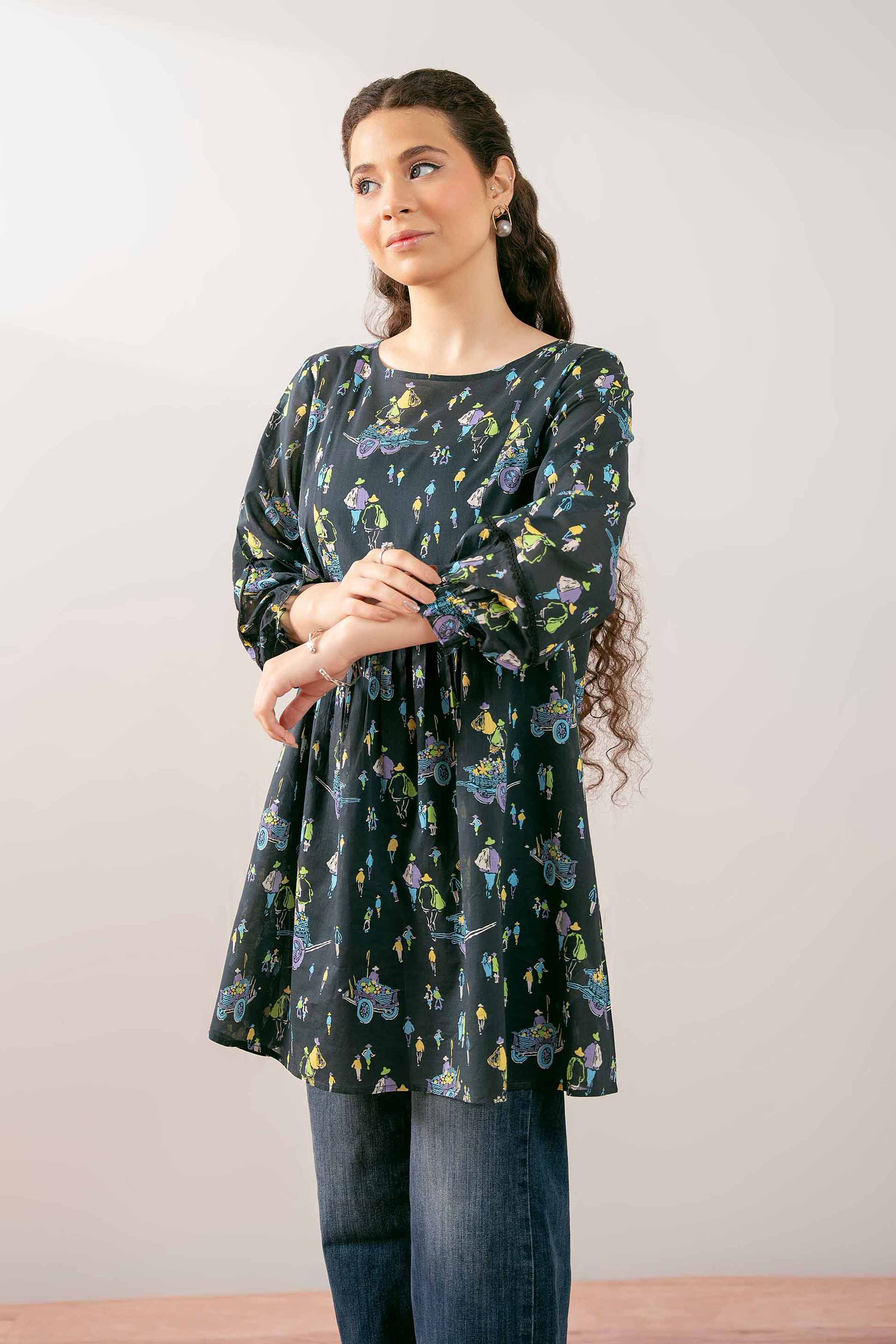 Printed Tunic - PS25-121 - Image 2