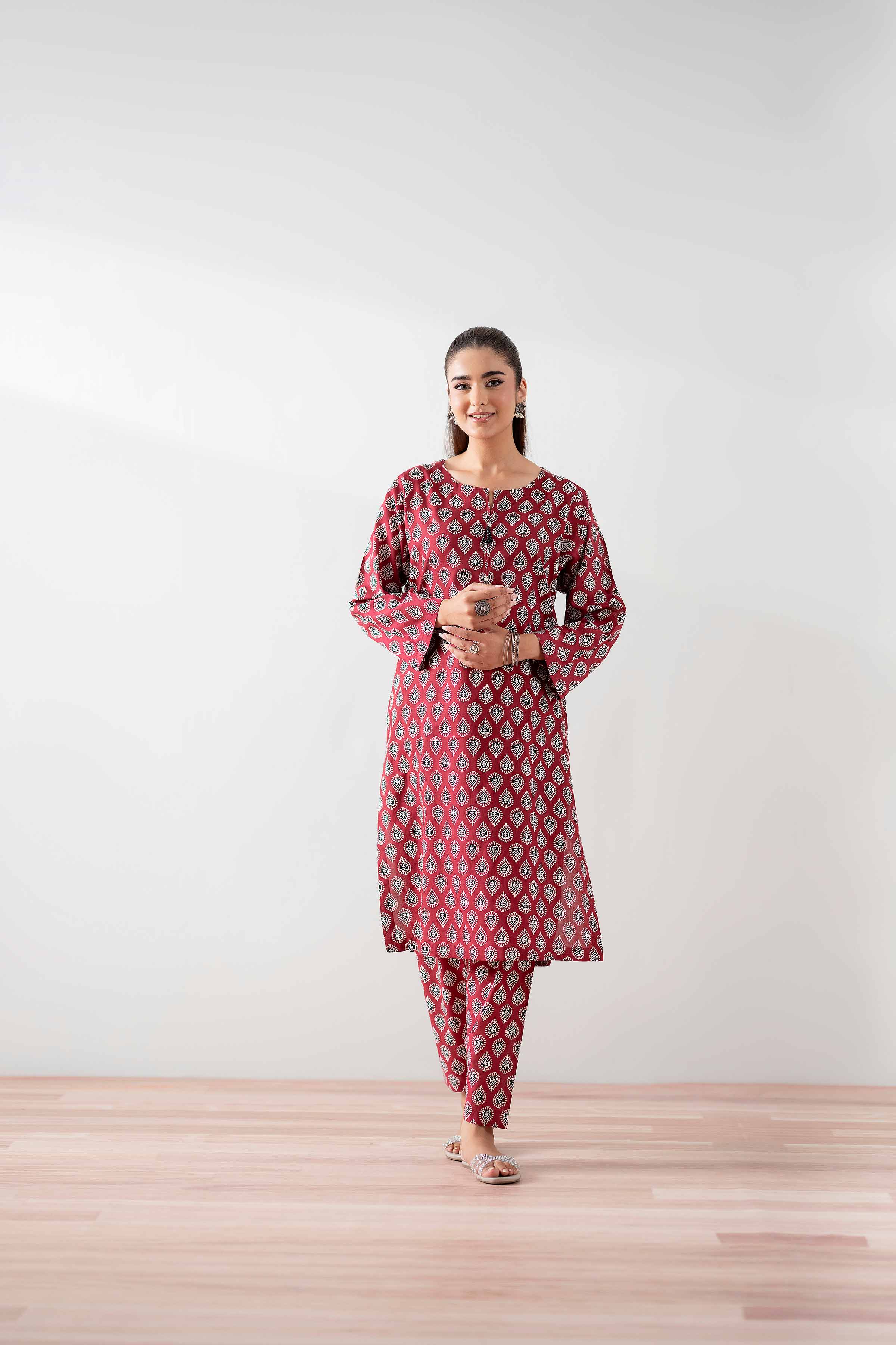 2 Piece - Printed Suit - PS25-123 - Image 5