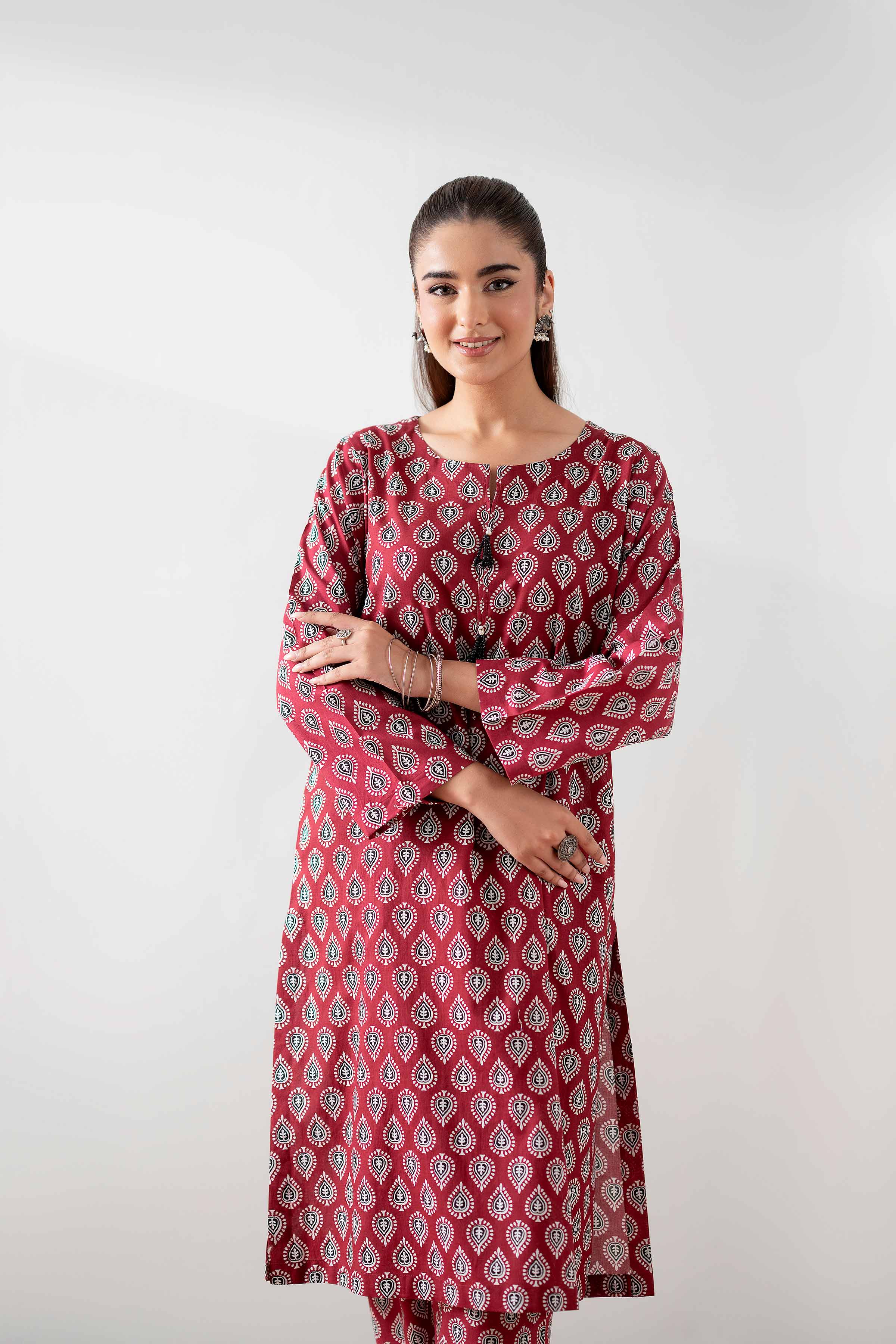 2 Piece - Printed Suit - PS25-123 - Image 6