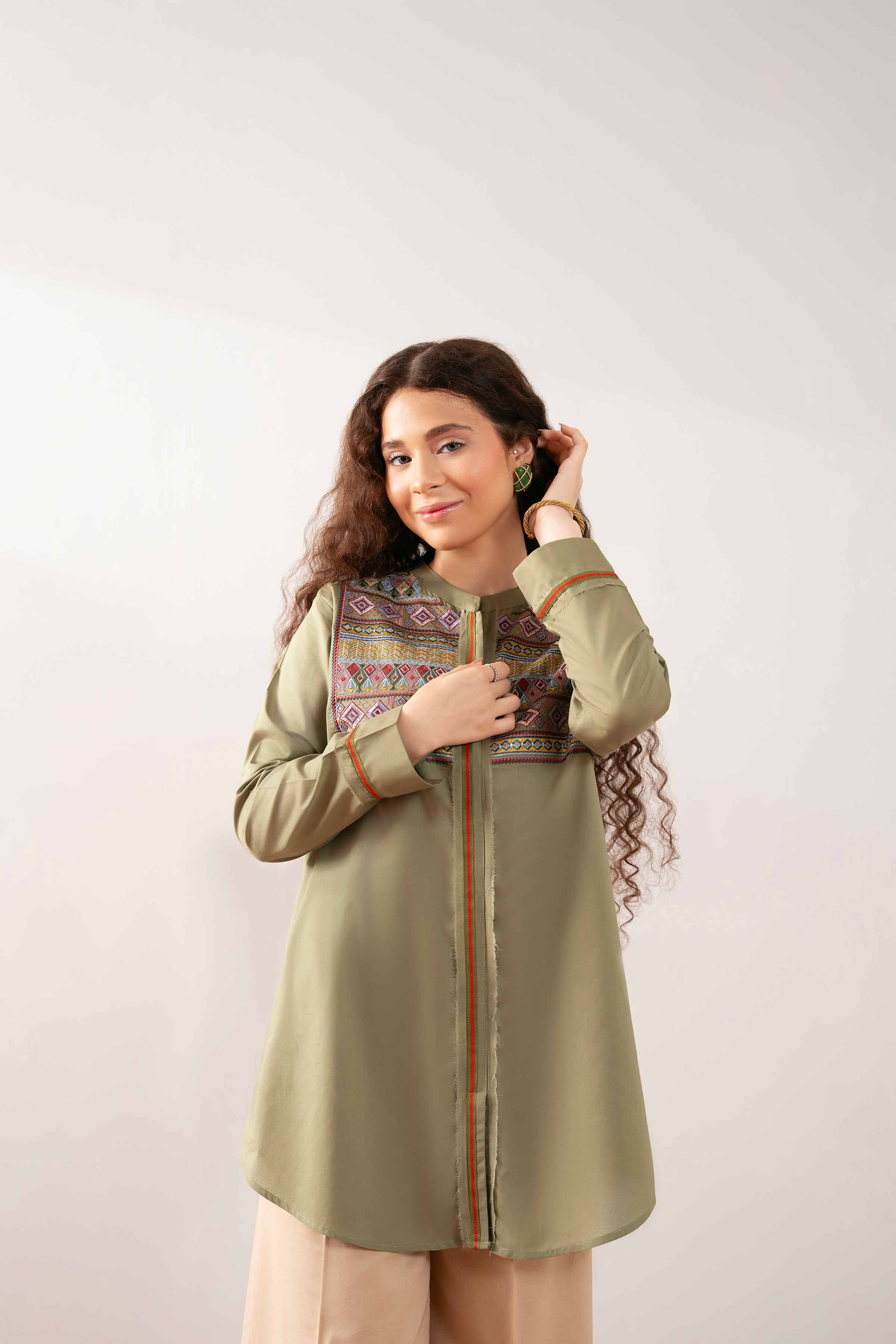 Embroidered Tunic - PS25-125 - Image 7