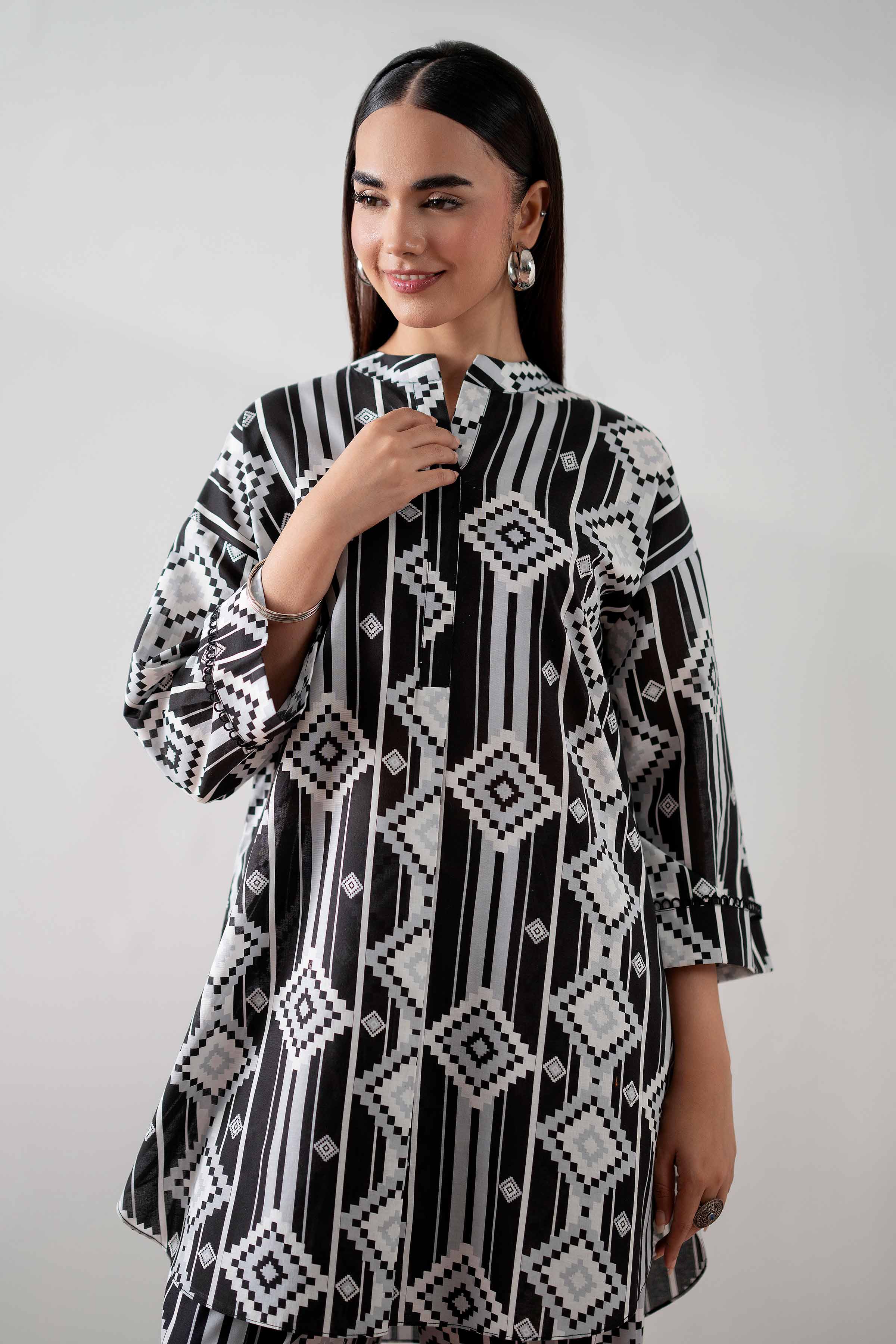 2 Piece - Printed Suit - PS25-130 - Image 6