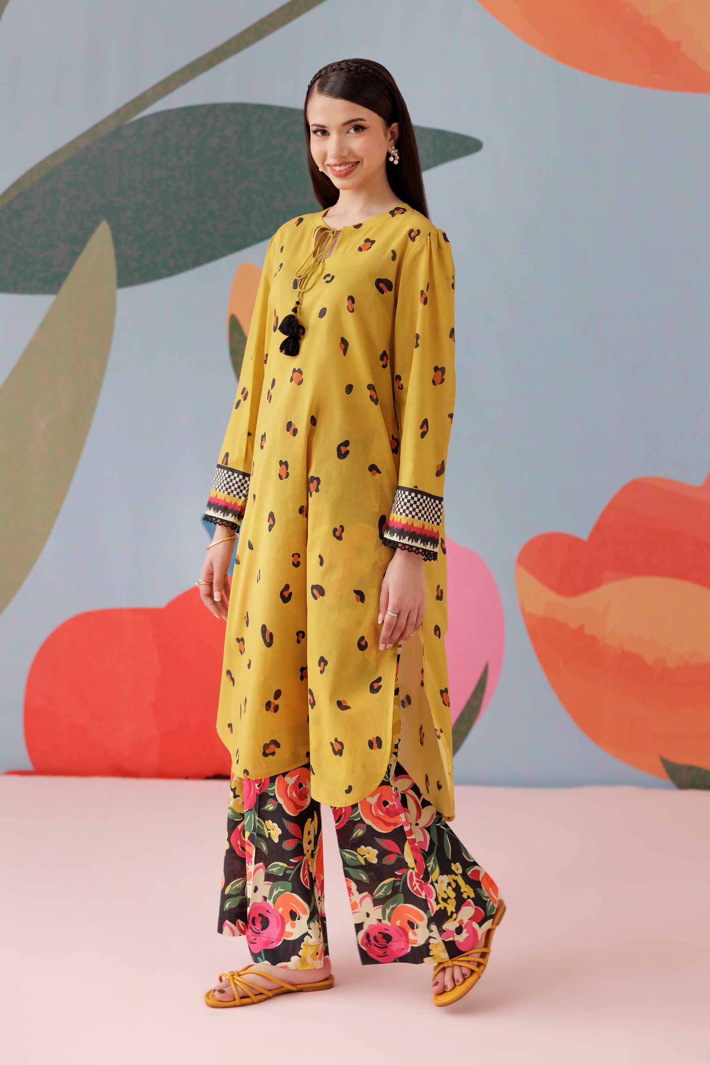 2 Piece - Printed Suit - PS25-132 - Image 2