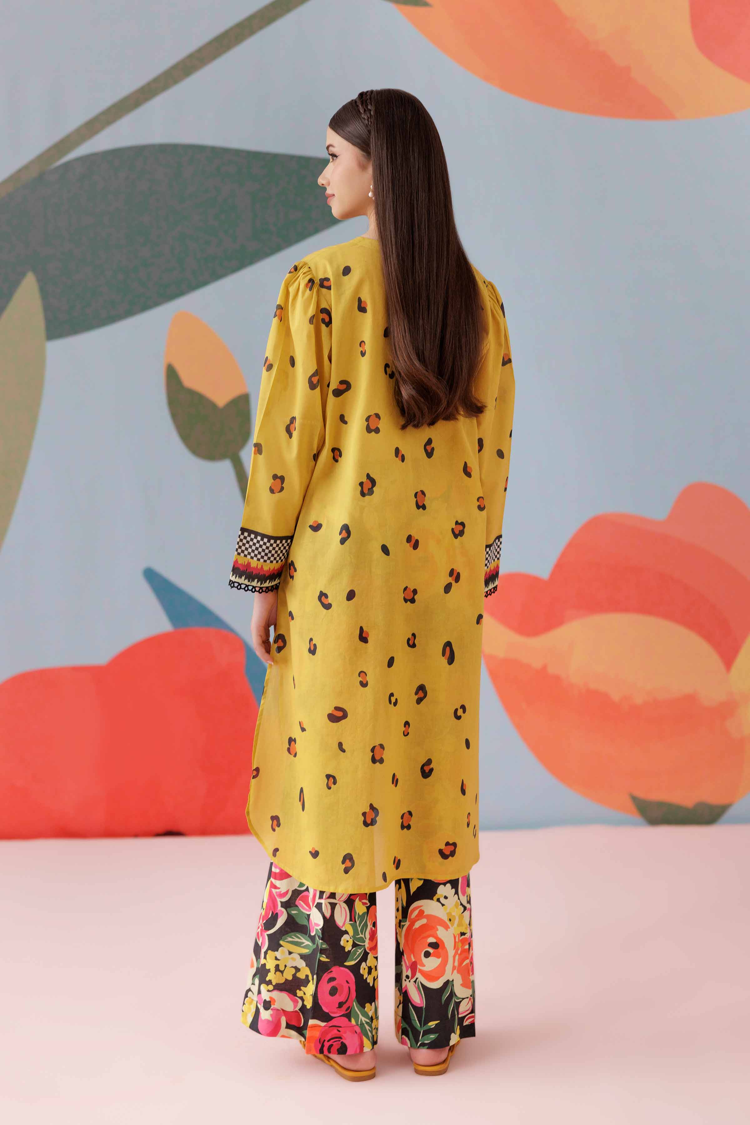 2 Piece - Printed Suit - PS25-132 - Image 3