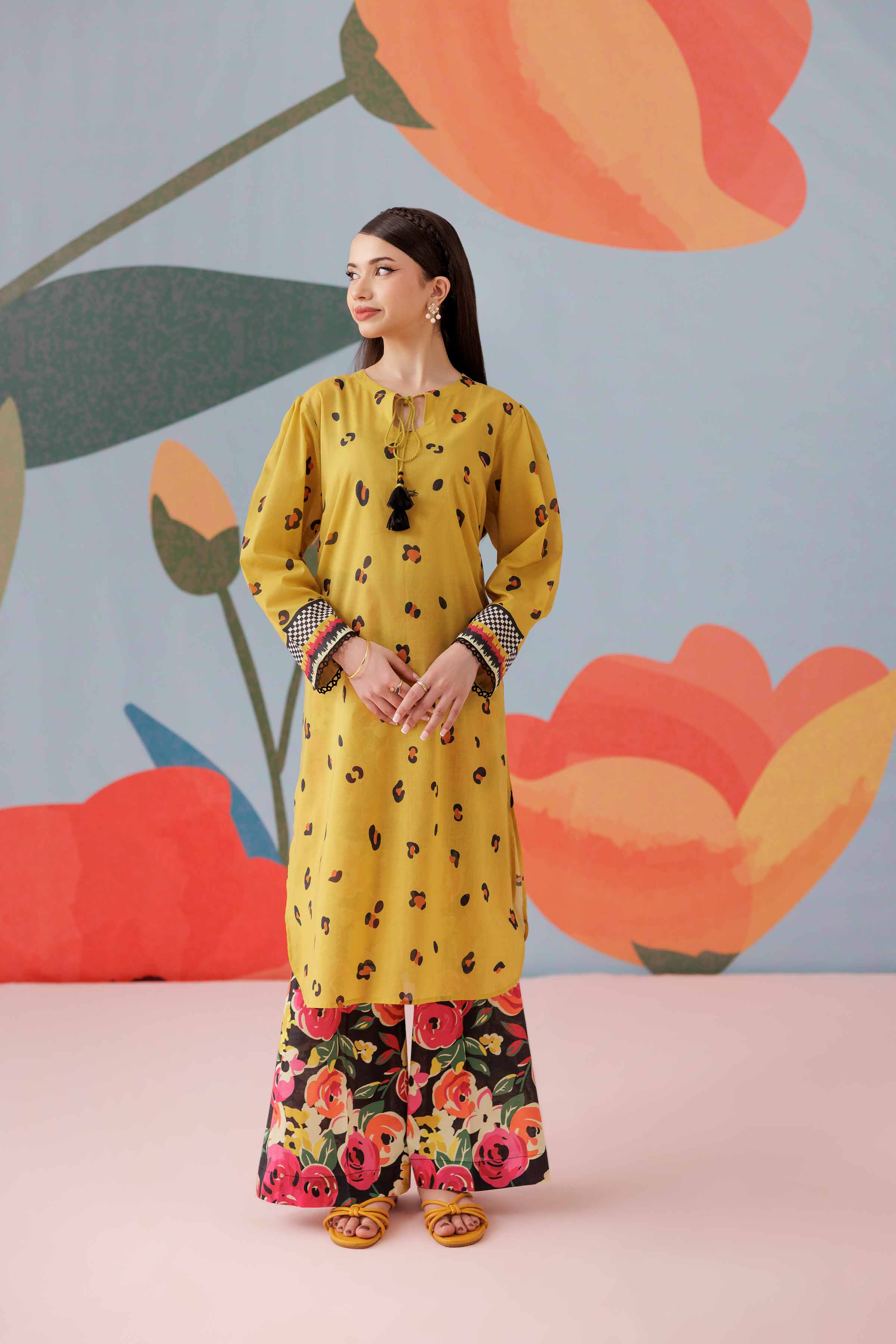 2 Piece - Printed Suit - PS25-132 - Image 4