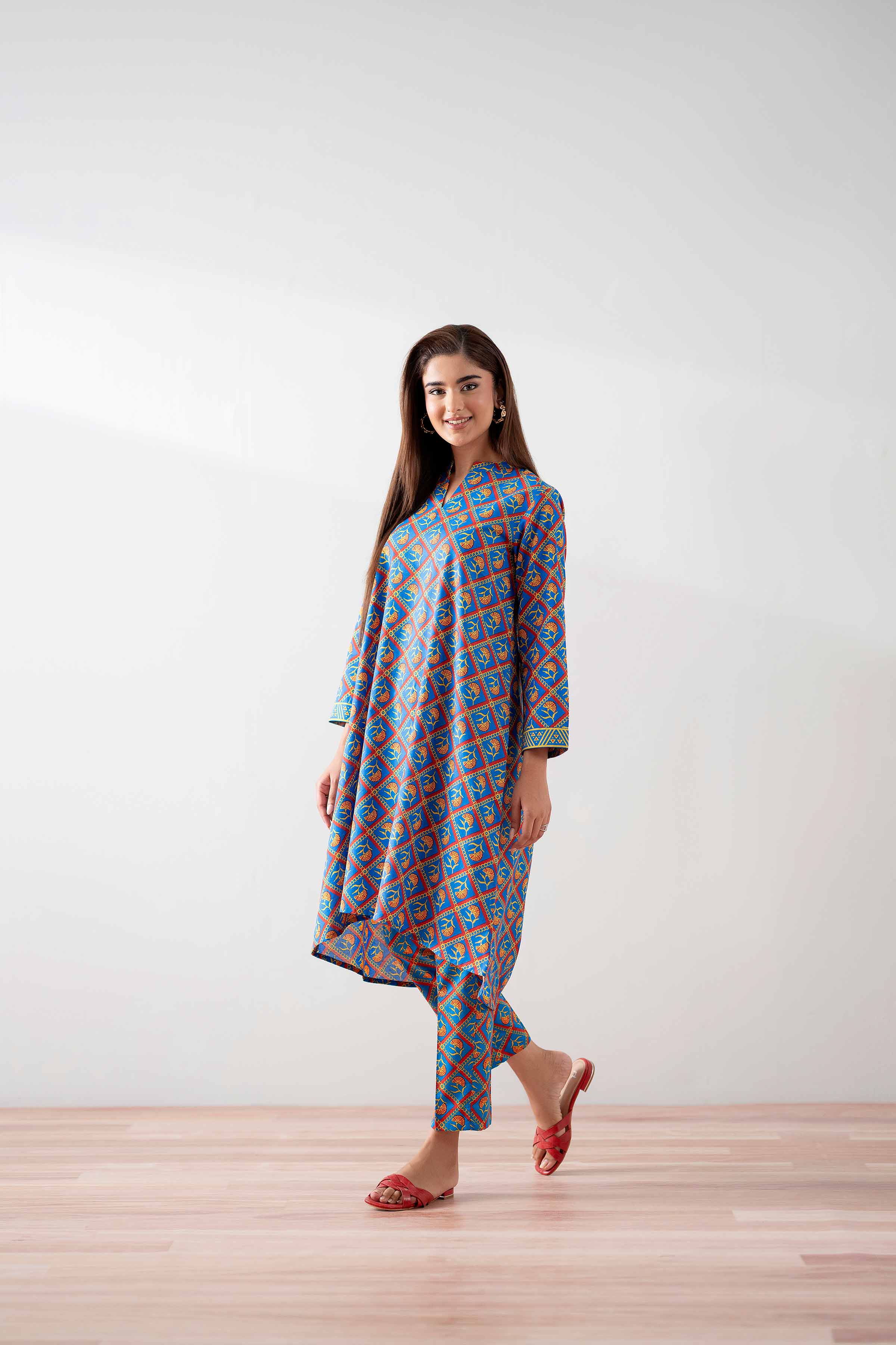 2 Piece - Printed Suit - PS25-141 - Image 4