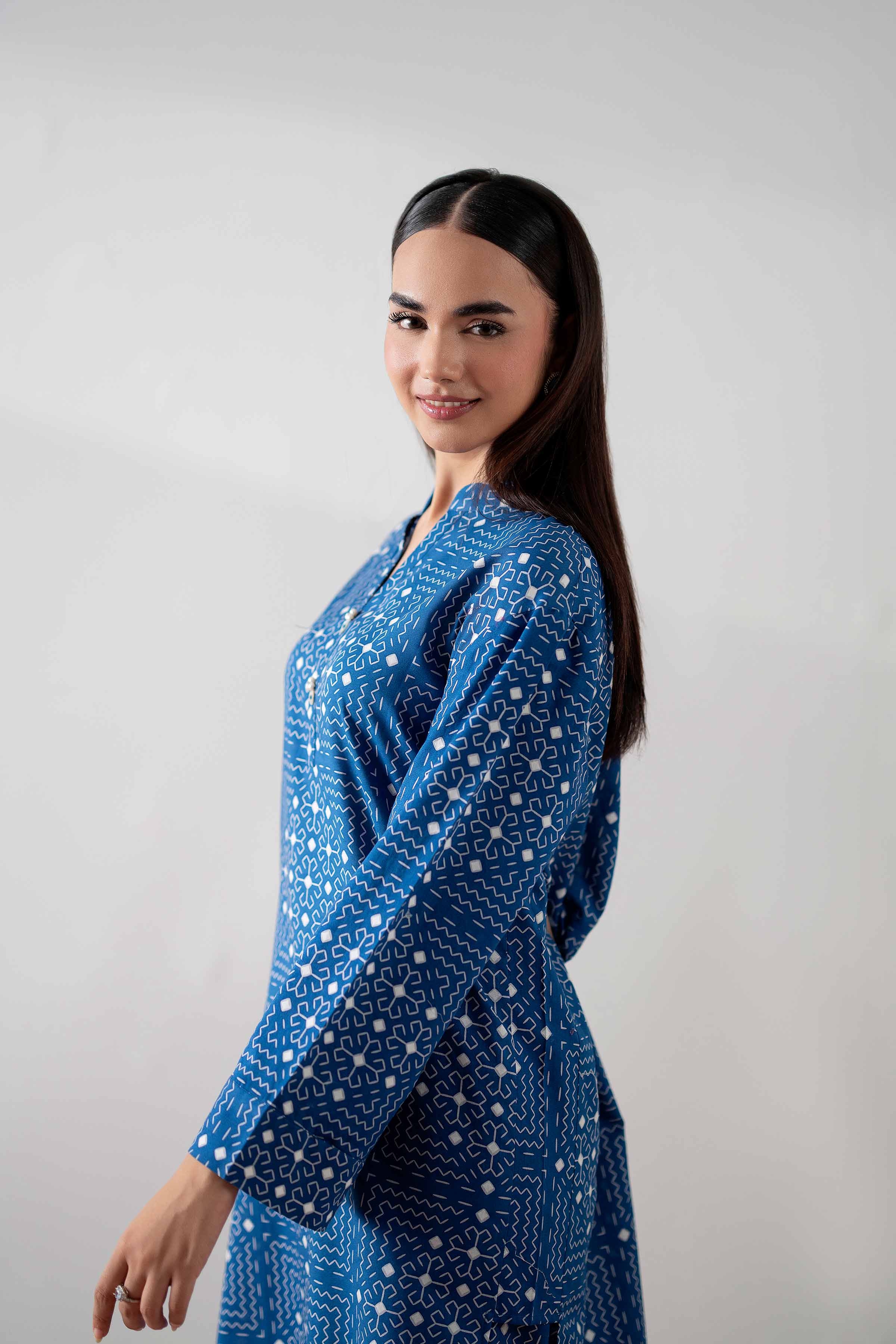 2 Piece - Printed Suit - PS25-143 - Image 4