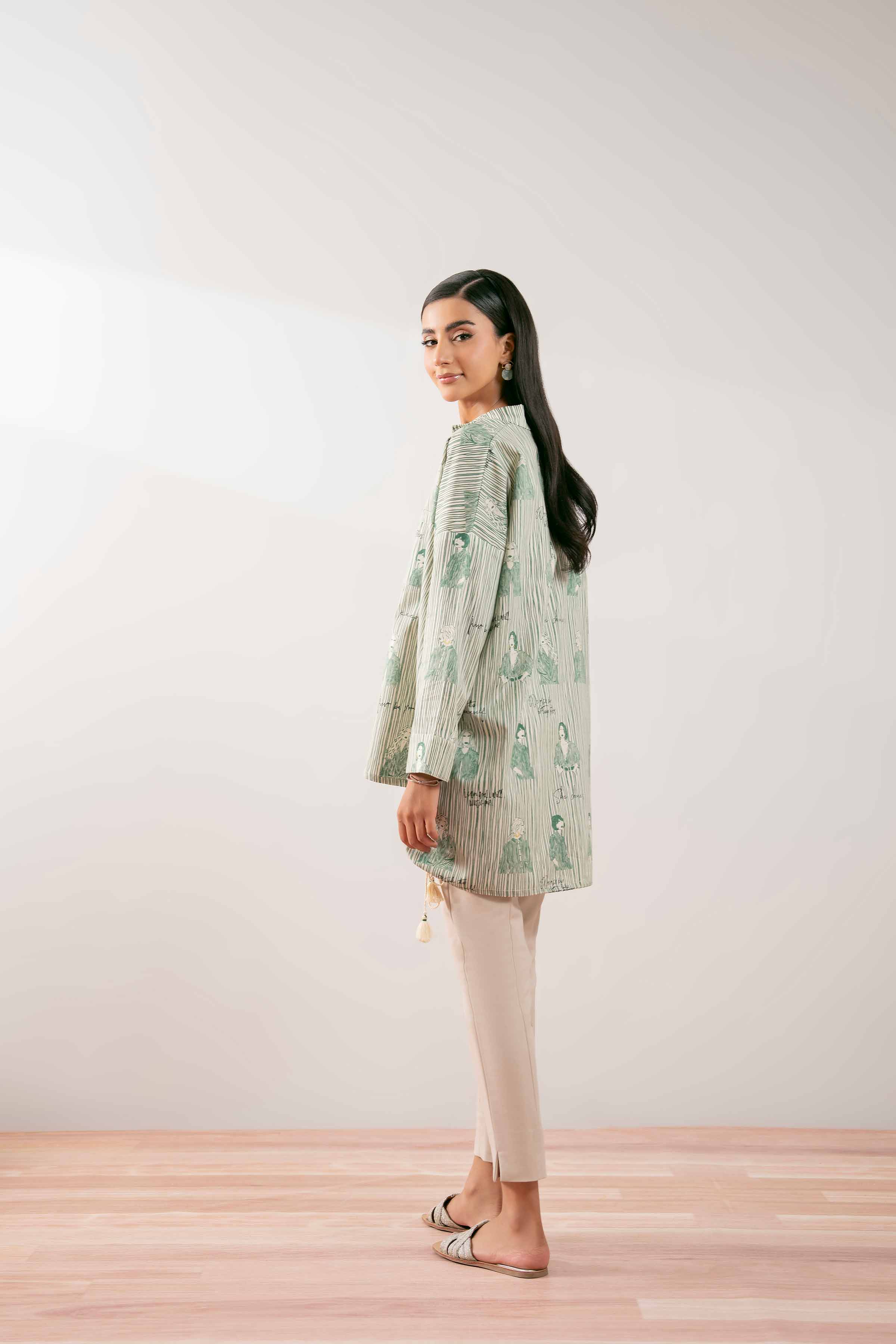 Printed Tunic - PS25-148 - Image 3