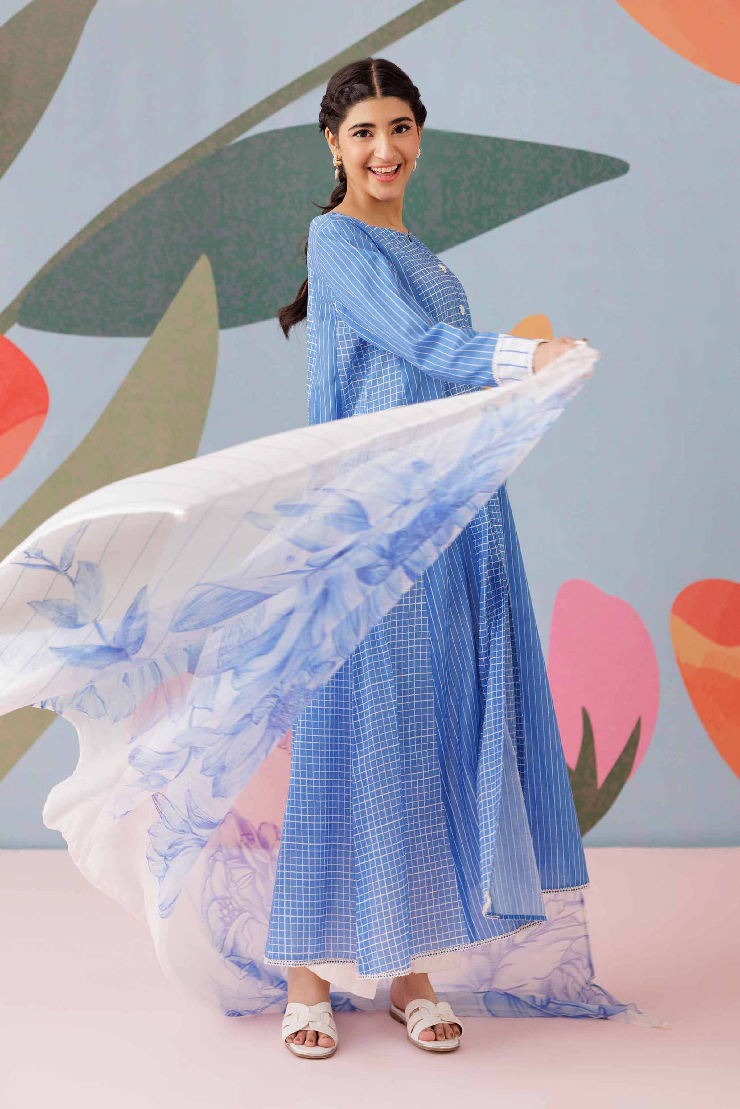 2 Piece - Printed Suit - PS25-155 - Image 2