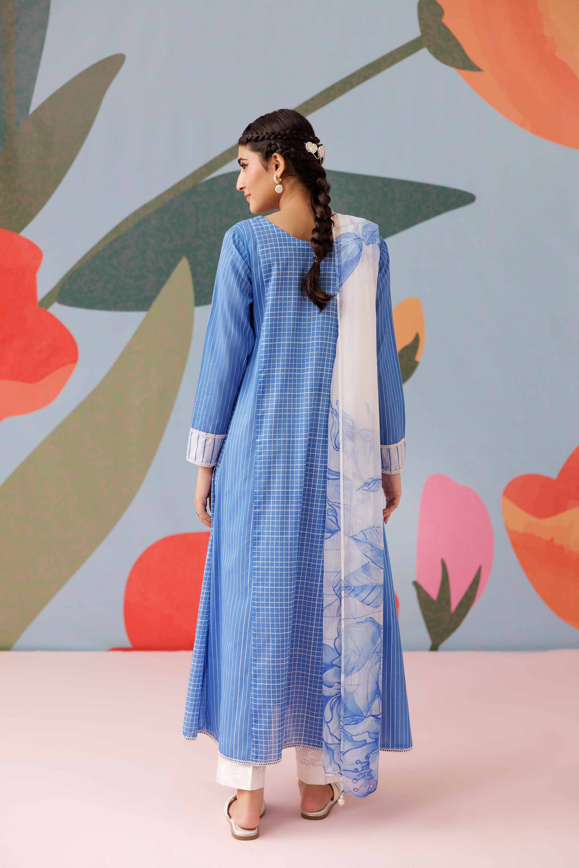 2 Piece - Printed Suit - PS25-155 - Image 3