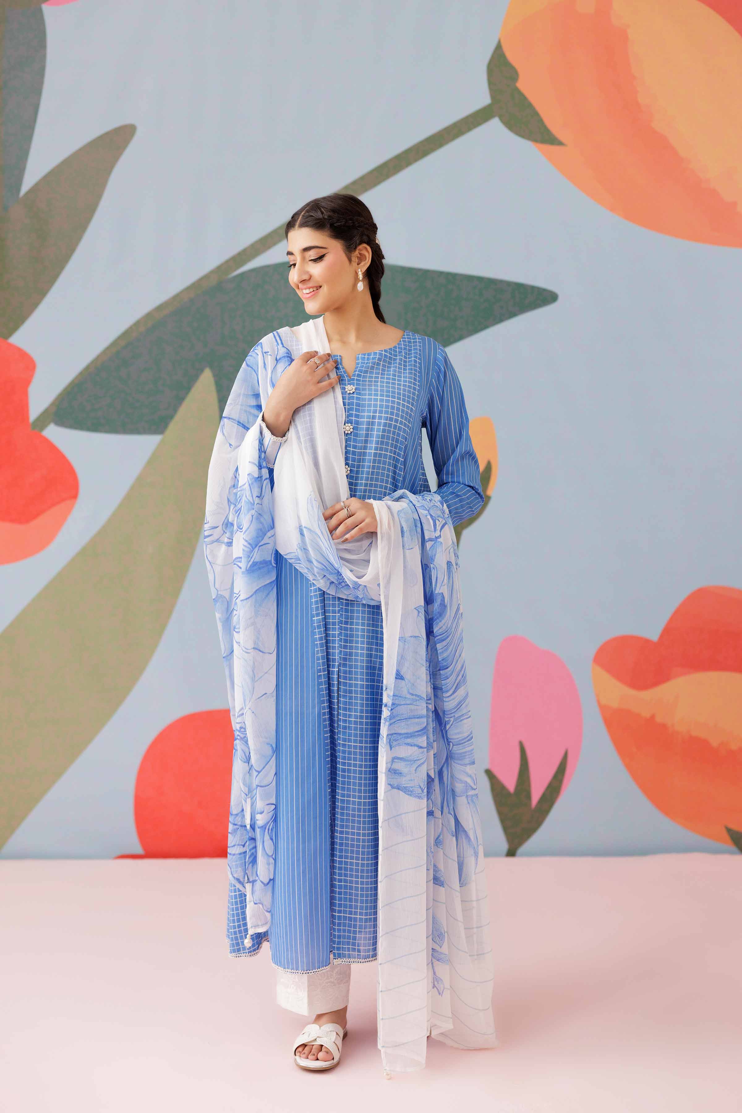 2 Piece - Printed Suit - PS25-155 - Image 4