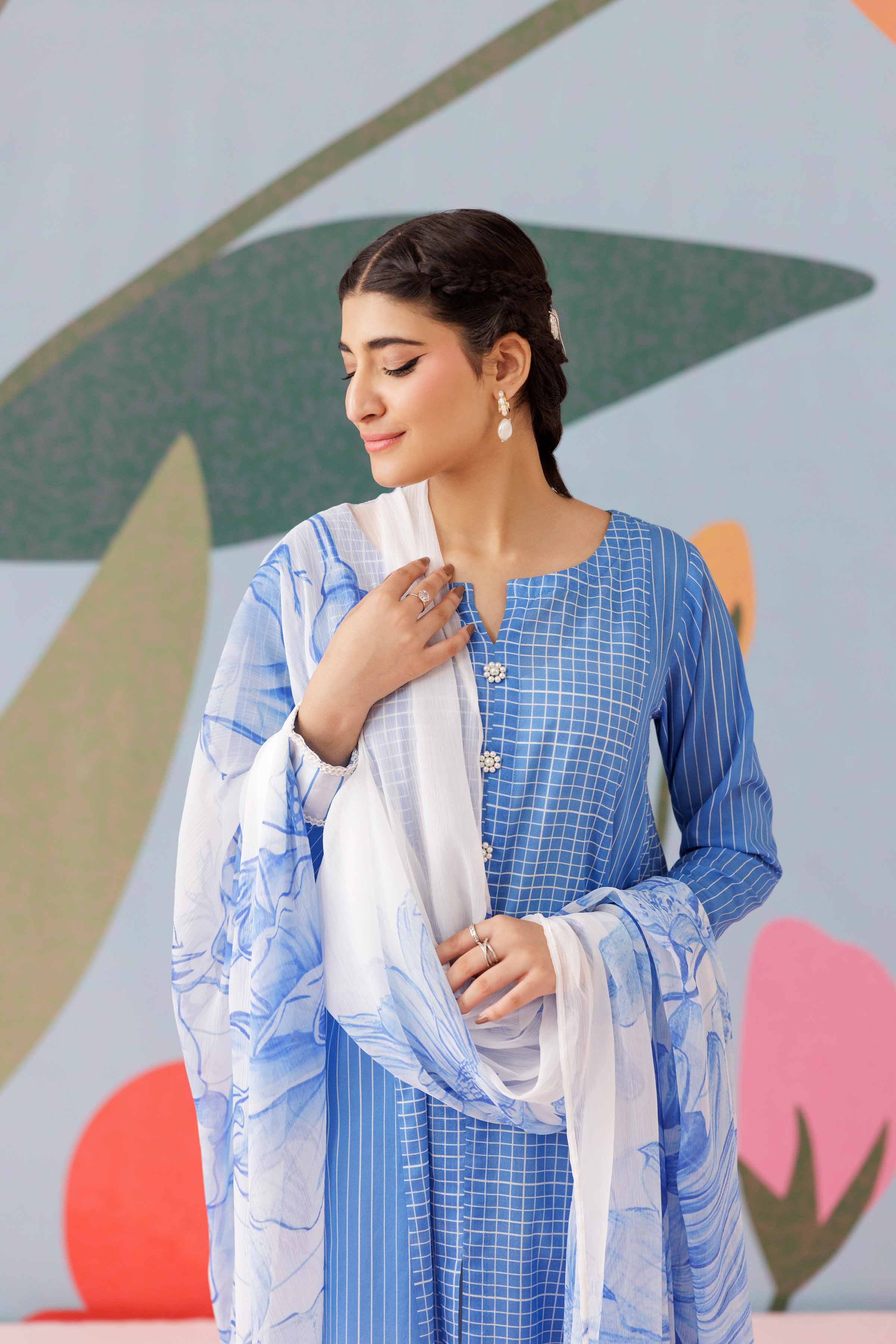 2 Piece - Printed Suit - PS25-155 - Image 5