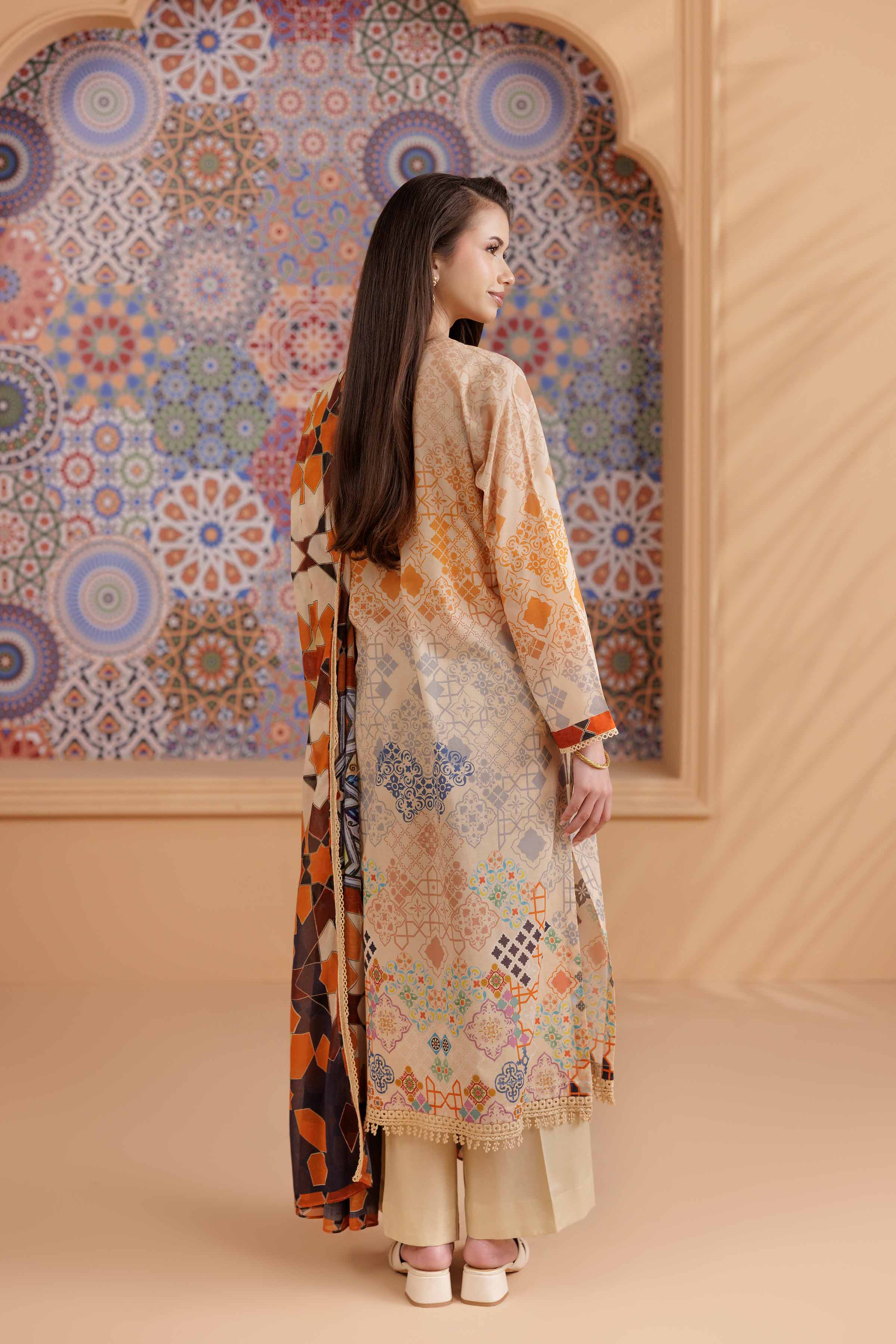 2 Piece - Printed Suit - PS25-157 - Image 3