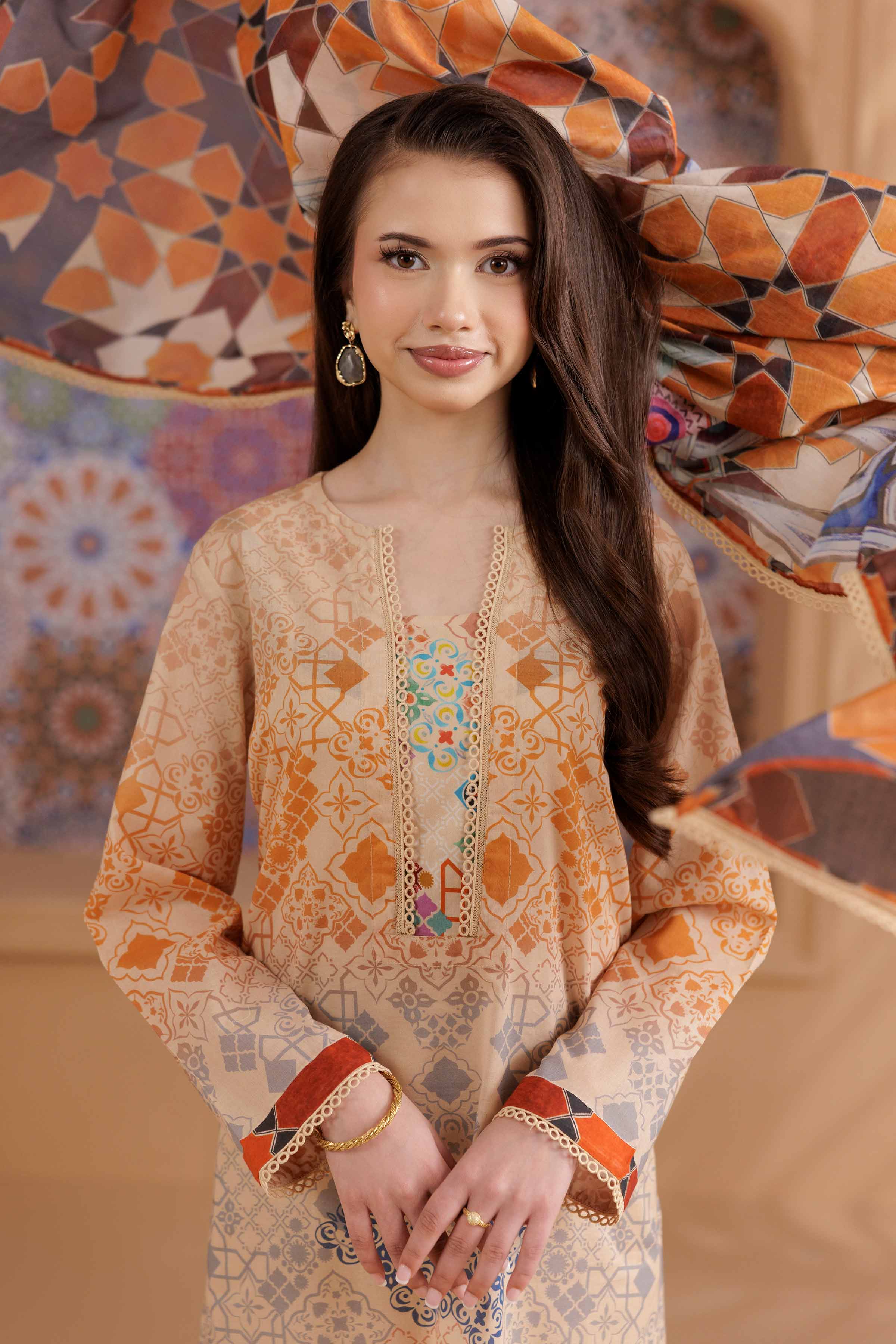 2 Piece - Printed Suit - PS25-157 - Image 8