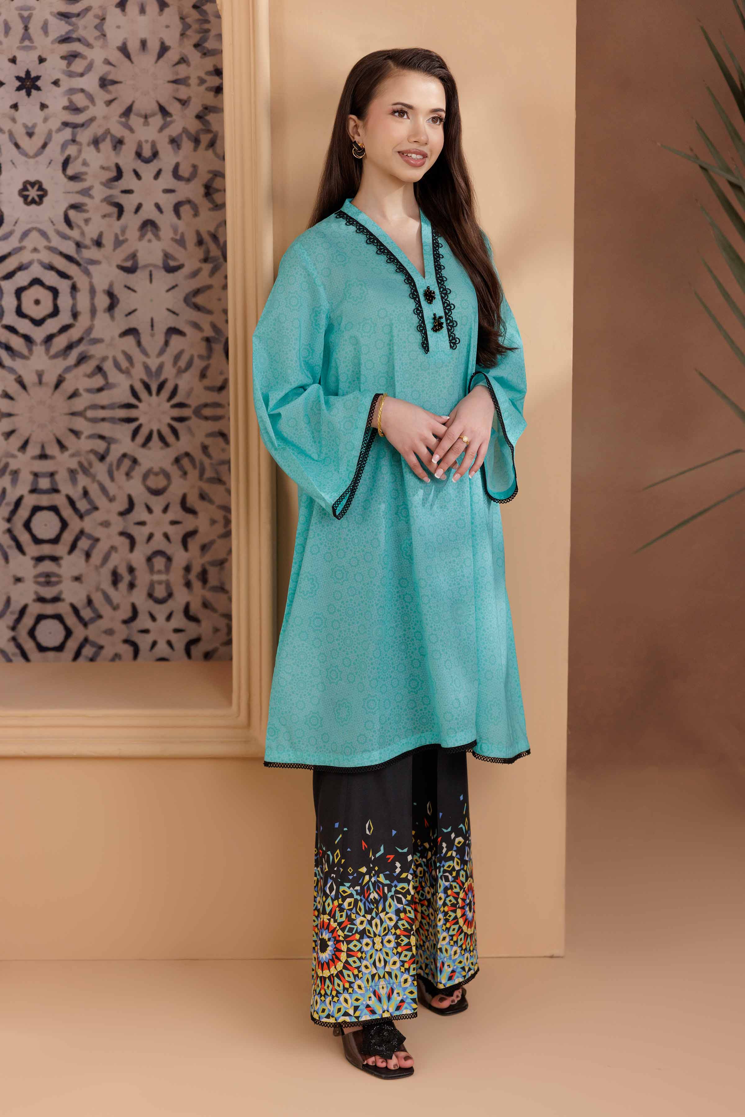2 Piece - Printed Suit - PS25-159 - Image 6