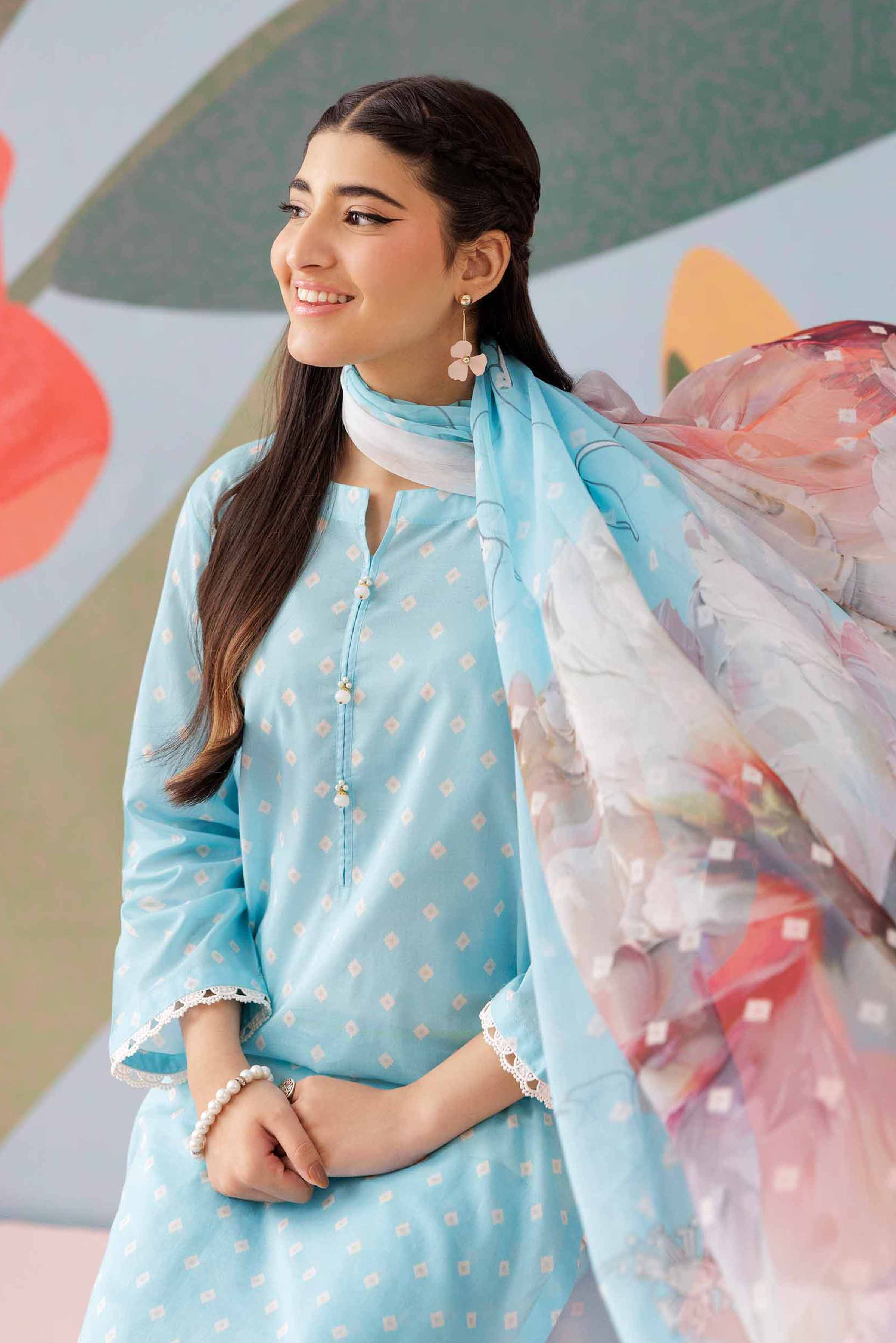 3 Piece - Printed Suit - PS25-160 - Image 5