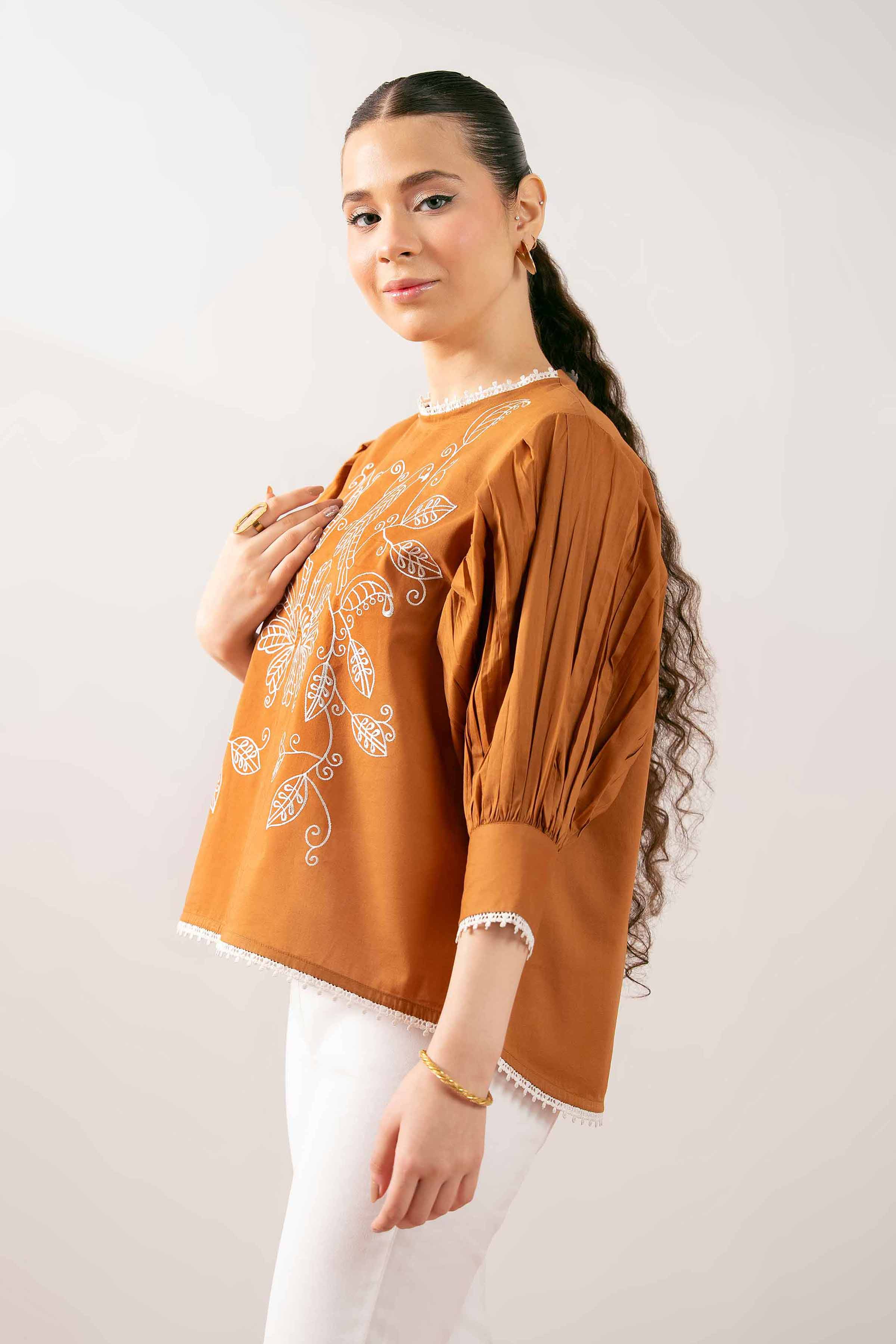 Embroidered Tunic - PS25-174 - Image 2