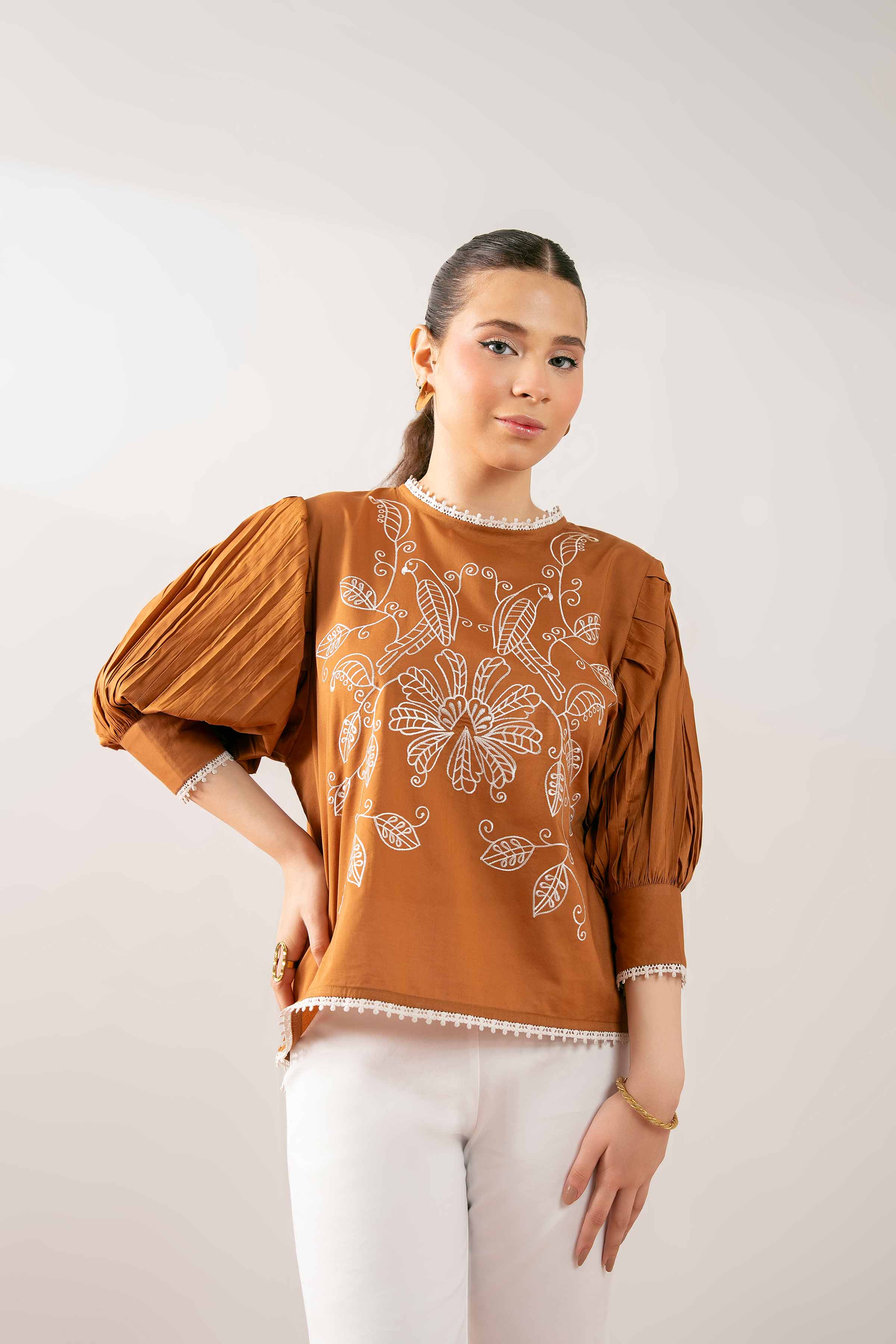 Embroidered Tunic - PS25-174 - Image 4