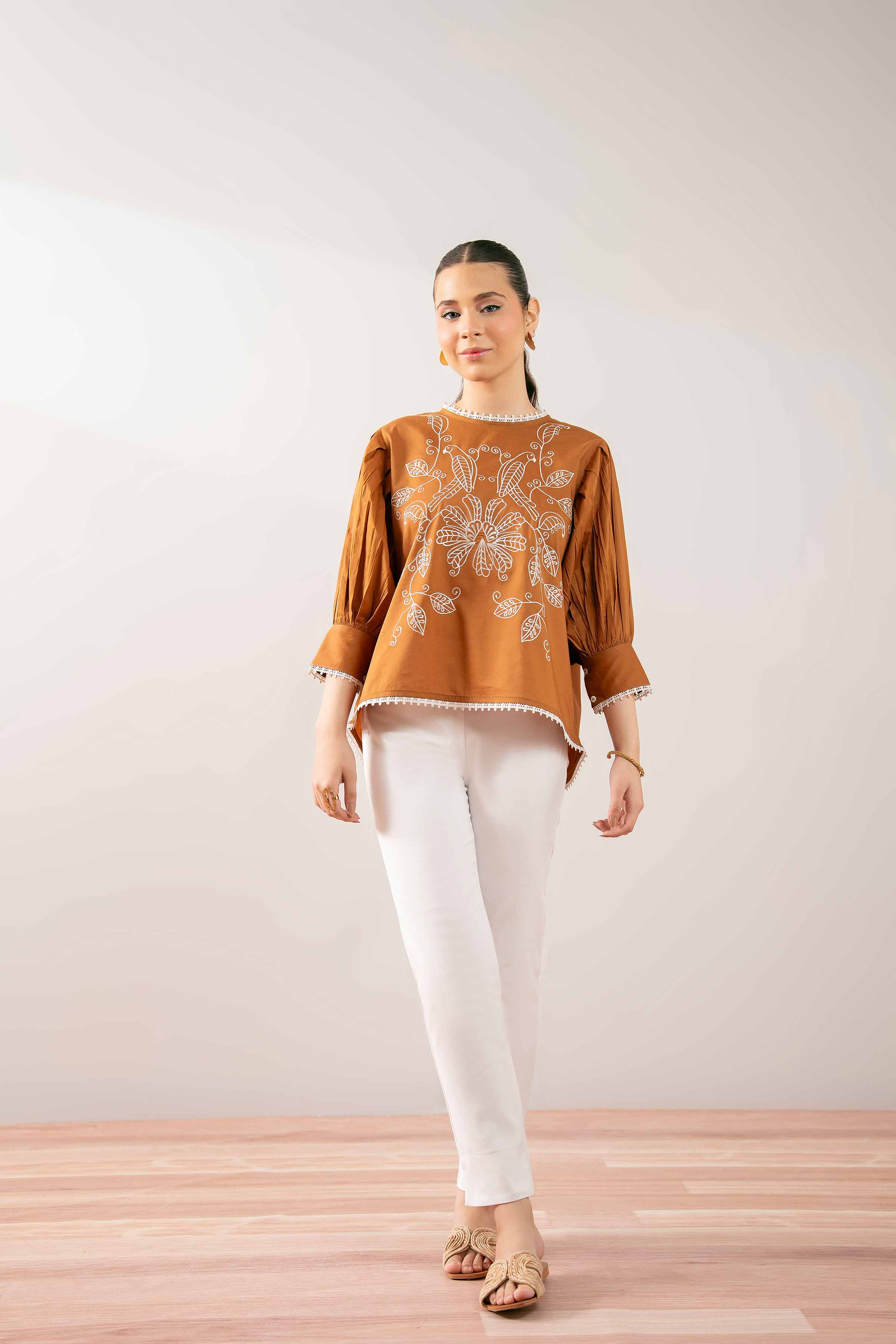 Embroidered Tunic - PS25-174 - Image 6