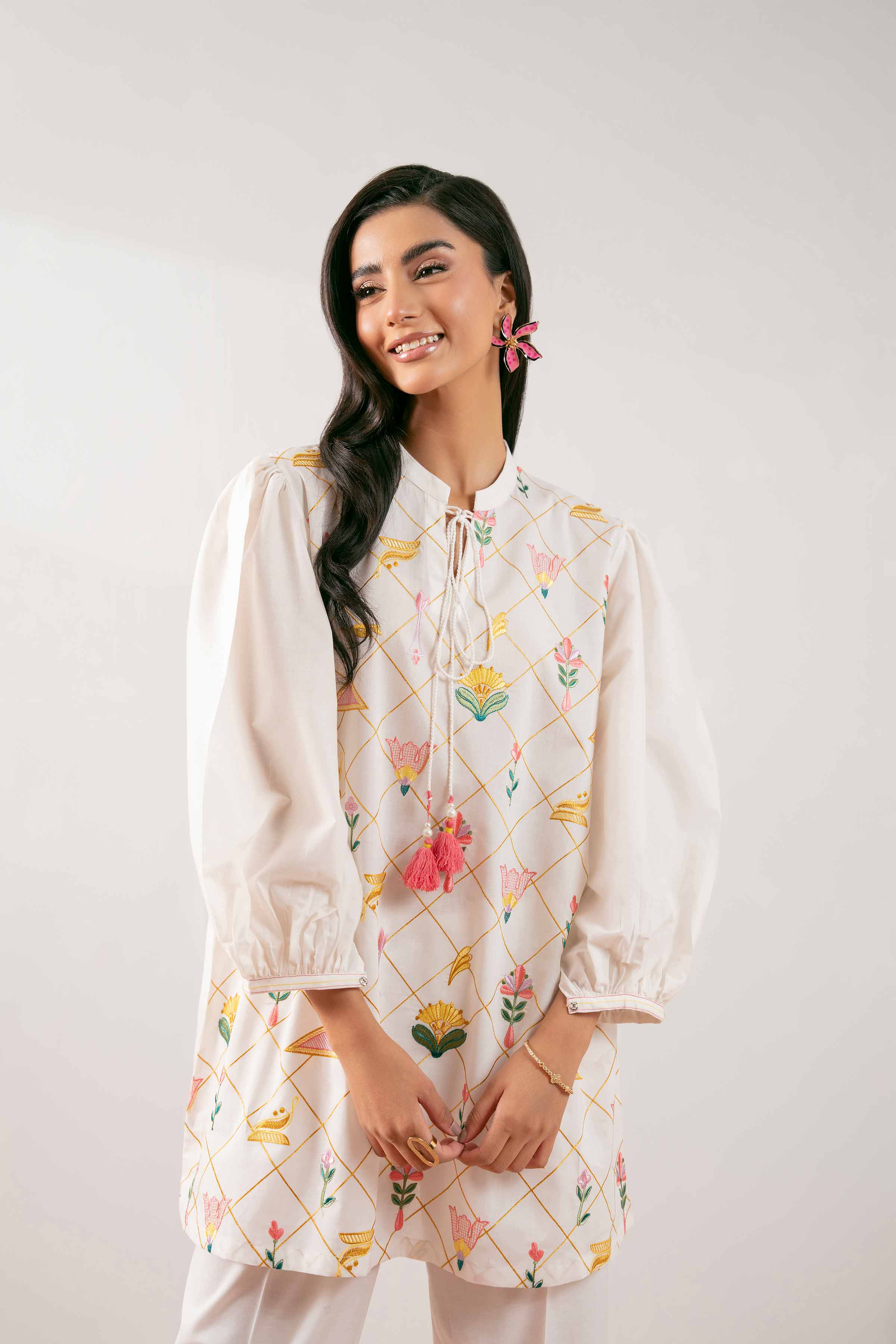 Embroidered Tunic - PS25-175 - Image 9
