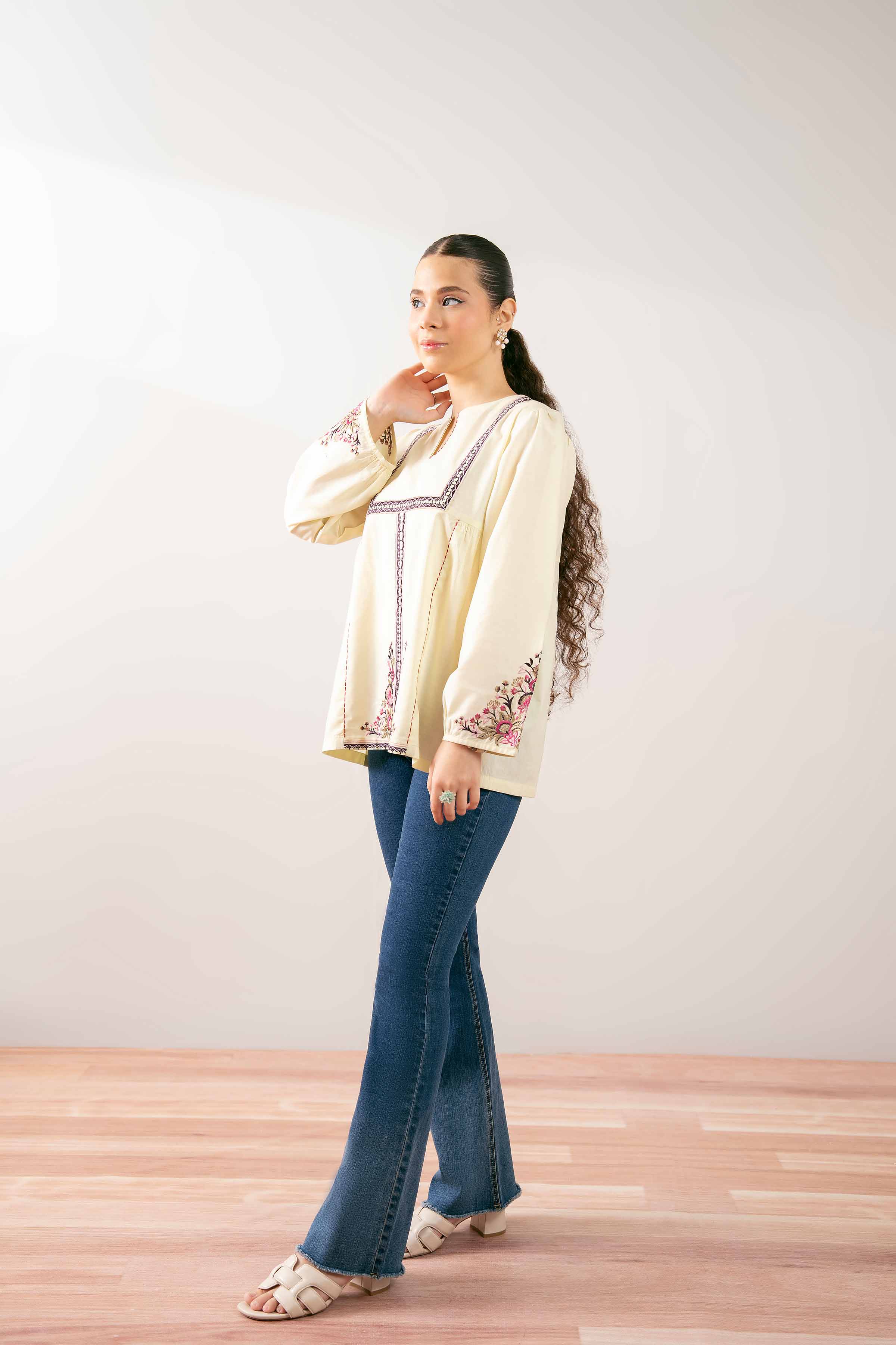 Embroidered Tunic - PS25-176 - Image 4