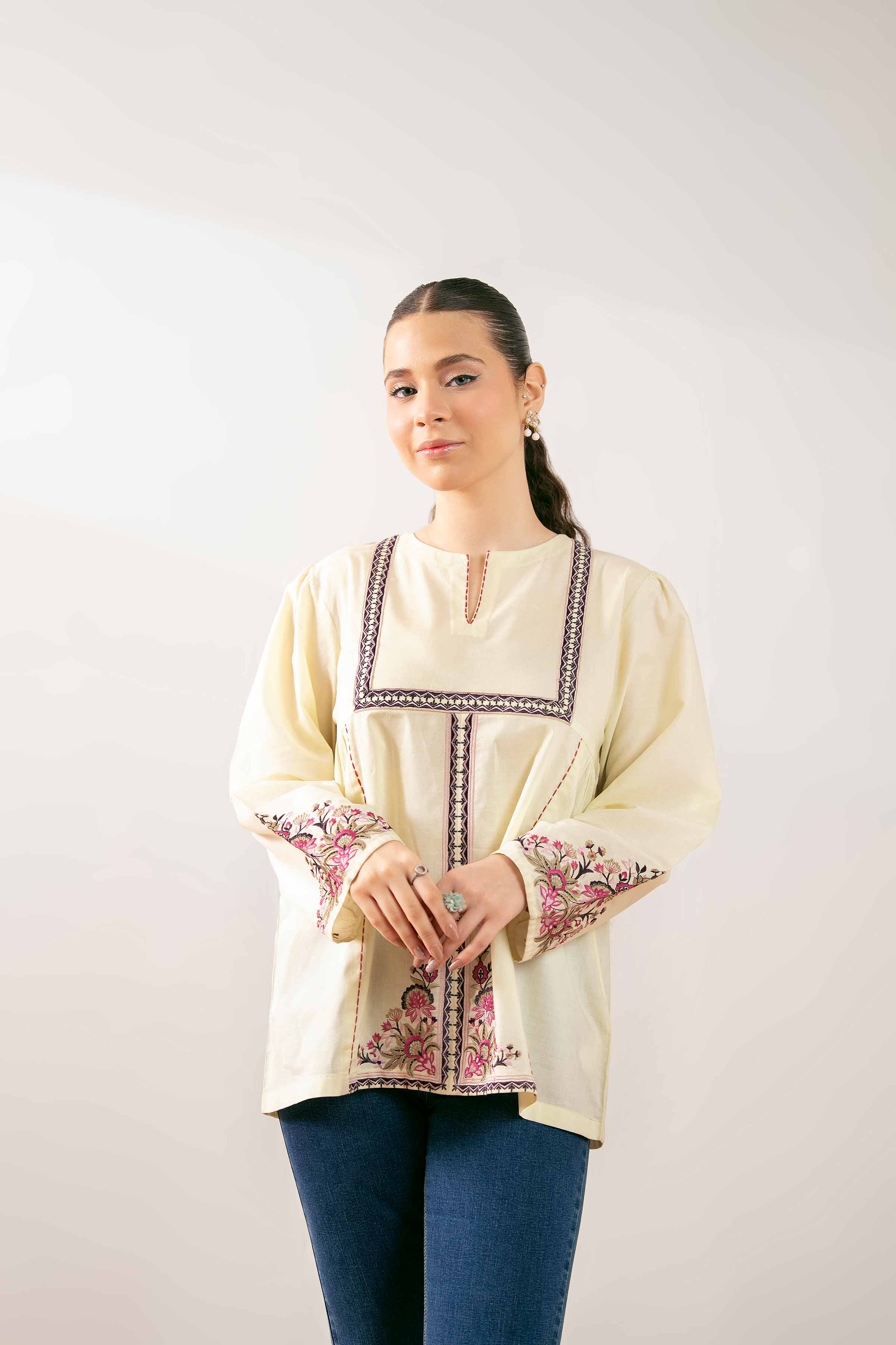 Embroidered Tunic - PS25-176 - Image 5
