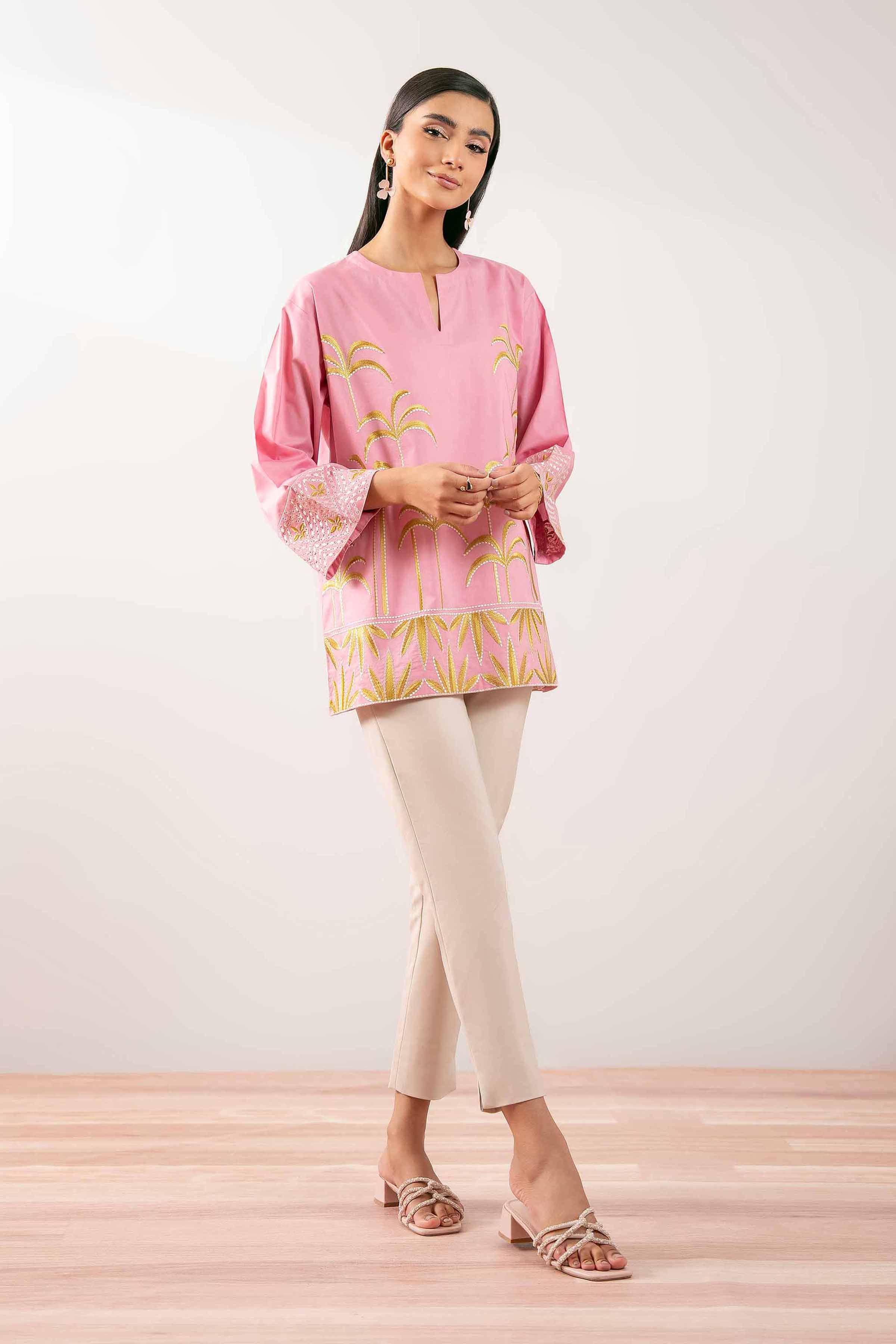 Embroidered Tunic - PS25-181 - Image 2