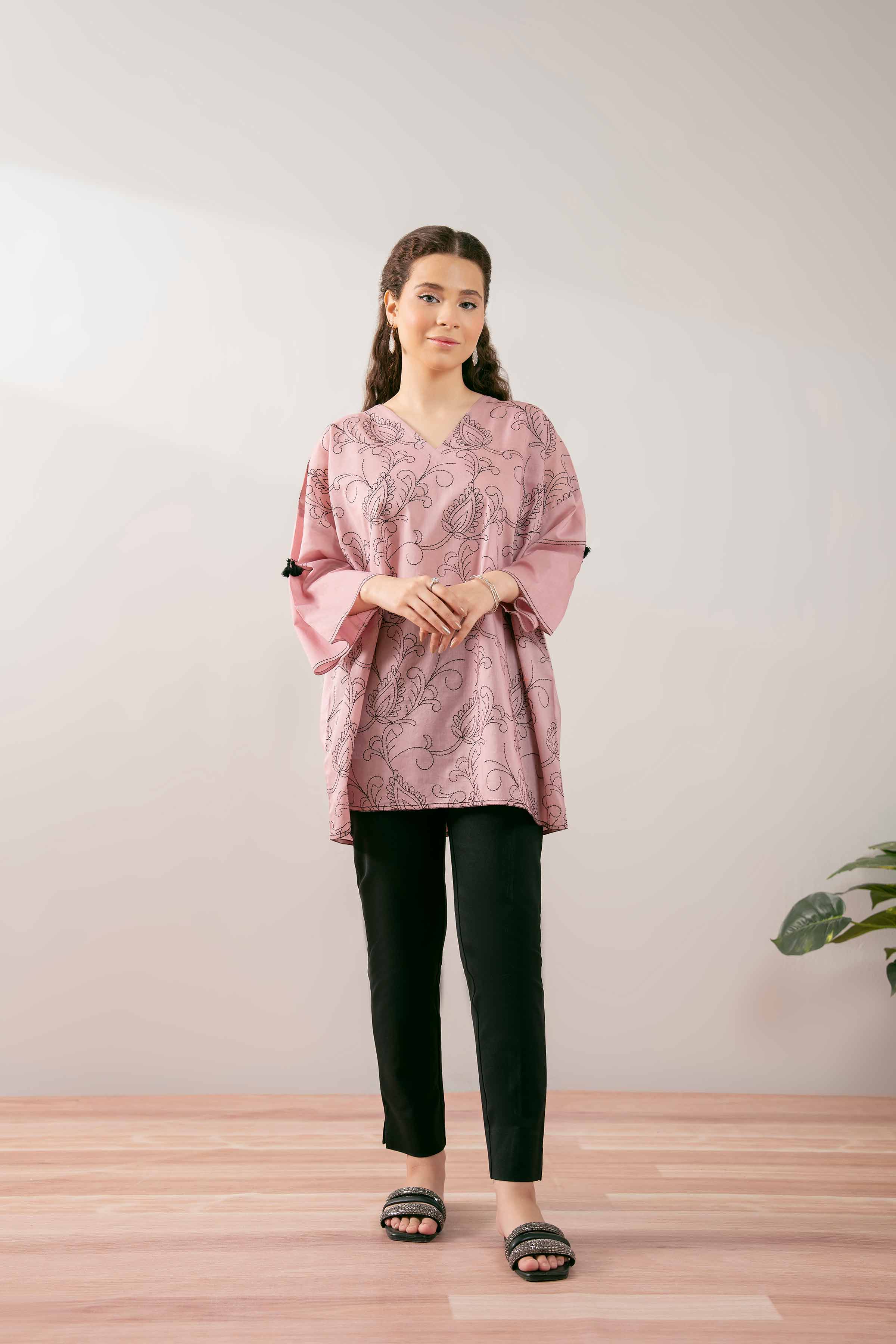 Embroidered Tunic - PS25-184 - Image 8