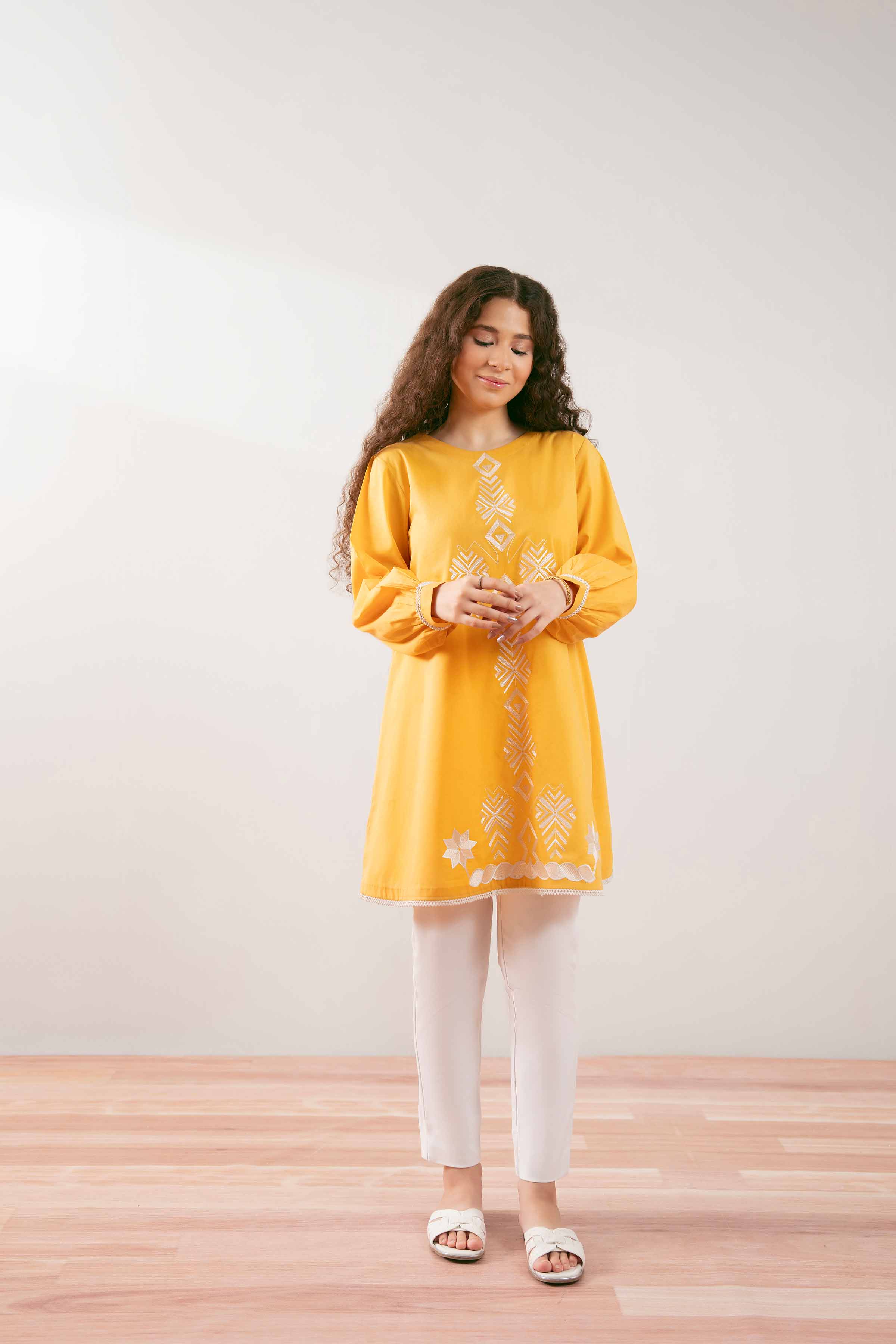 Embroidered Tunic - PS25-185 - Image 4