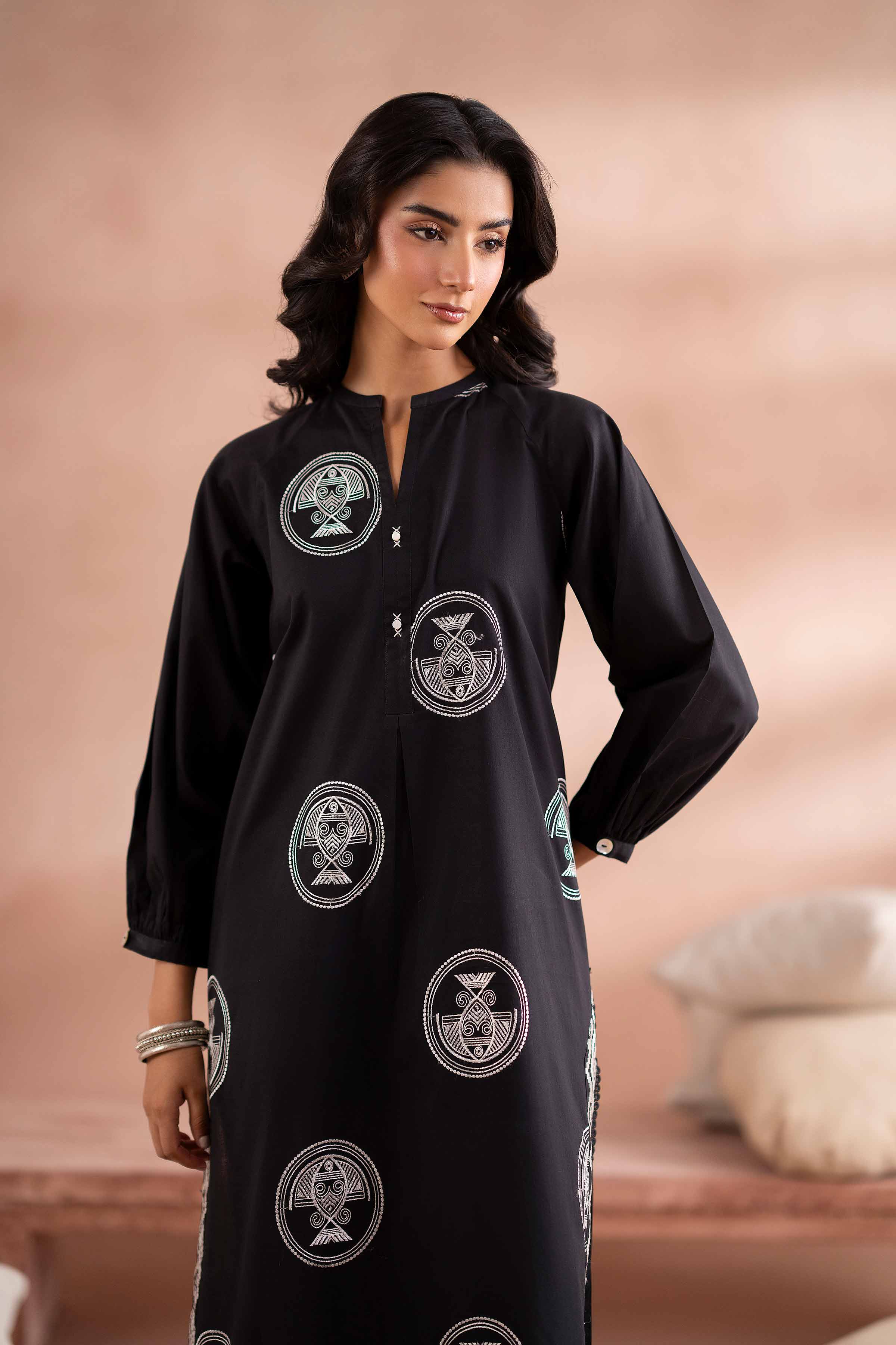 Embroidered Shirt - PS25-189 - Image 2