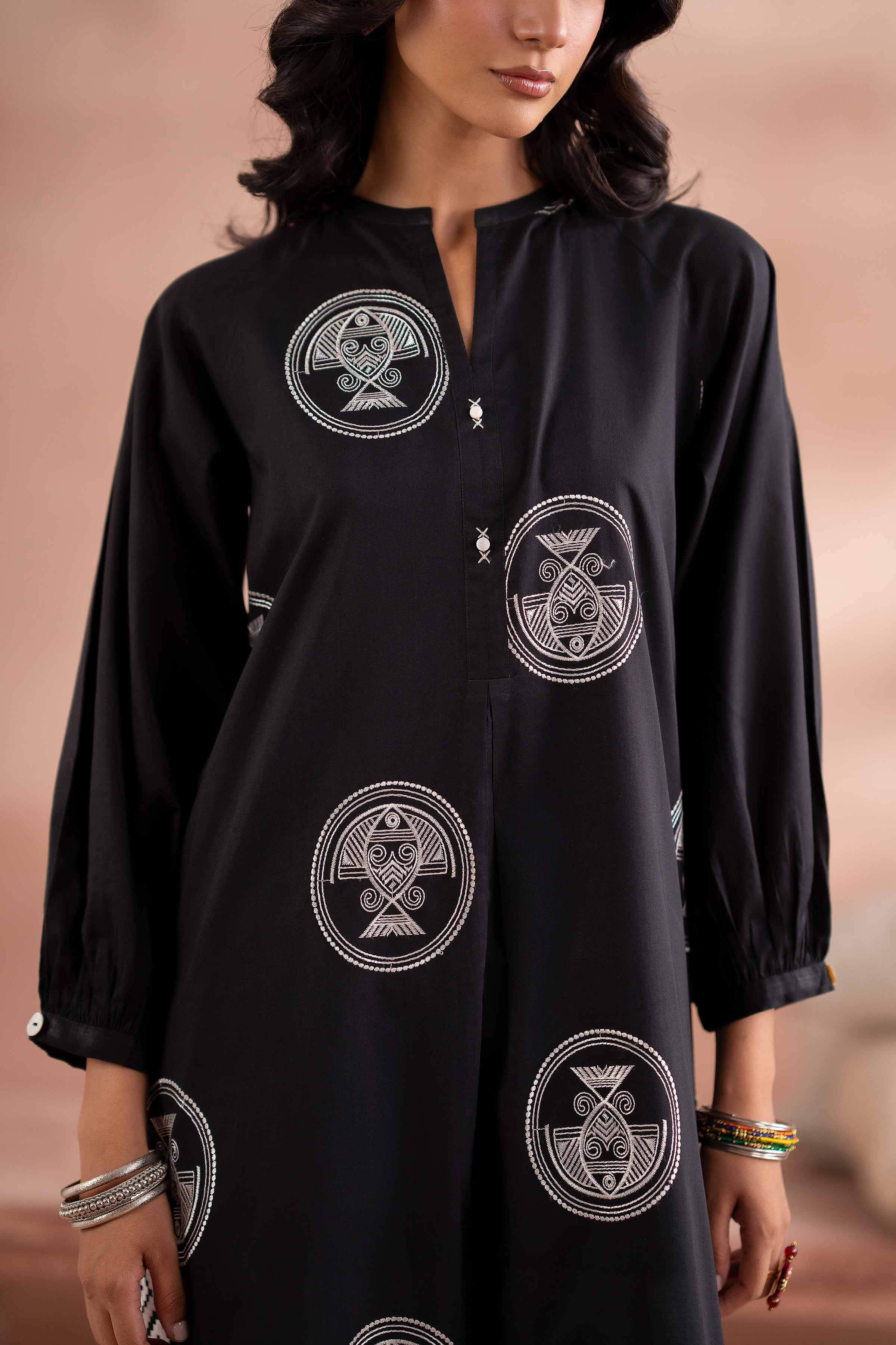 Embroidered Shirt - PS25-189 - Image 5