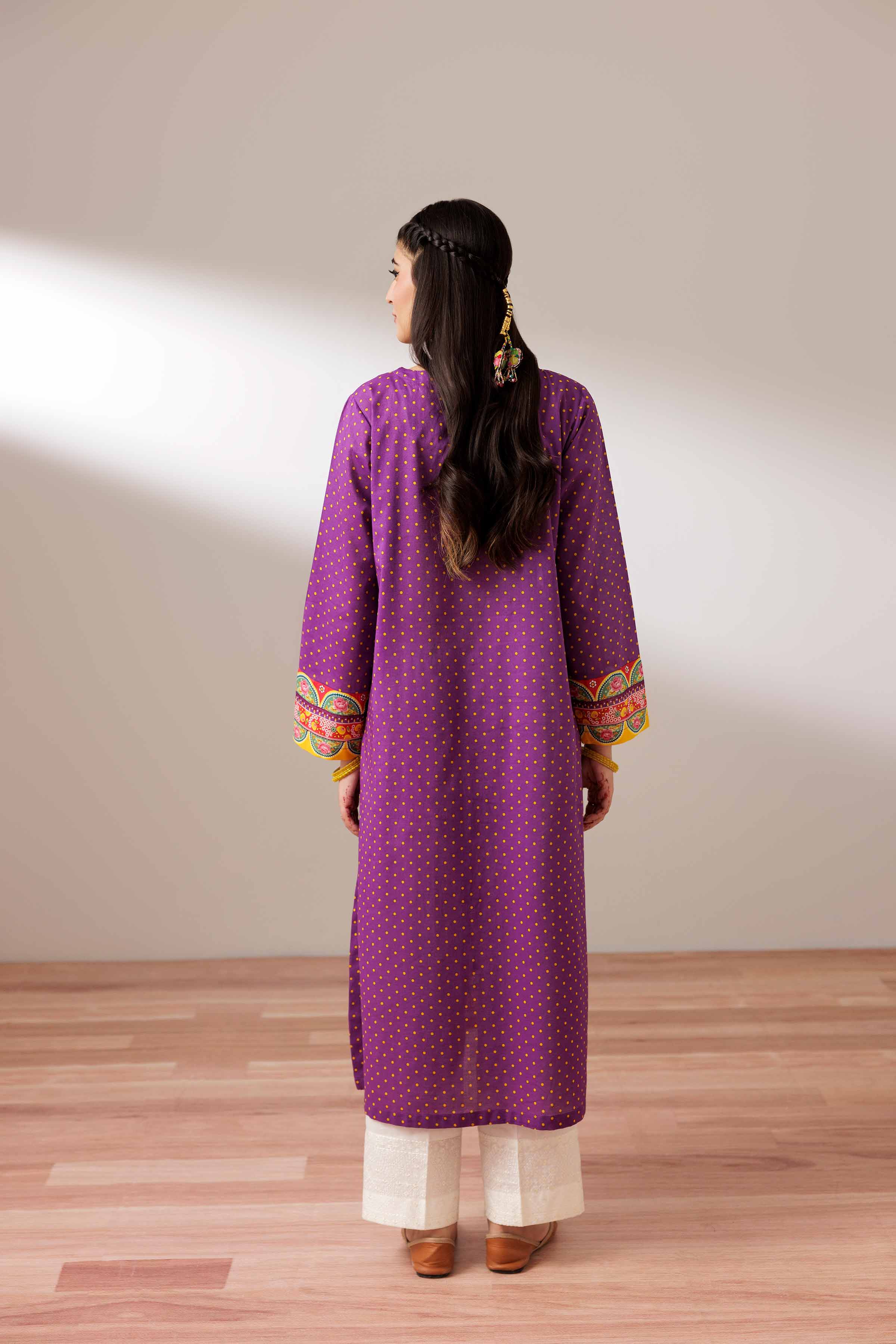 Printed Embroidered Shirt - PS25-200 - Image 3