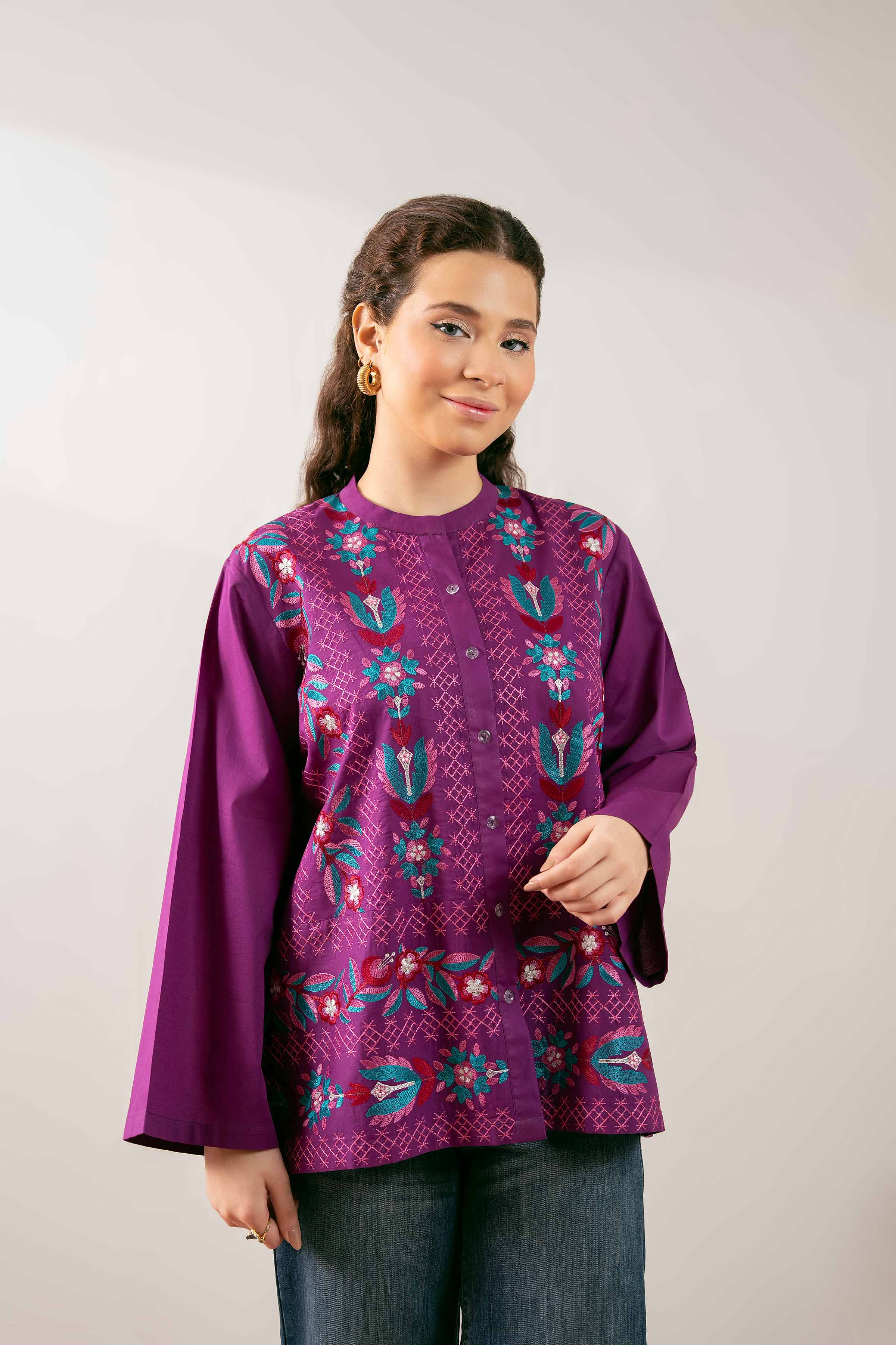 Embroidered Tunic - PS25-202 - Image 7