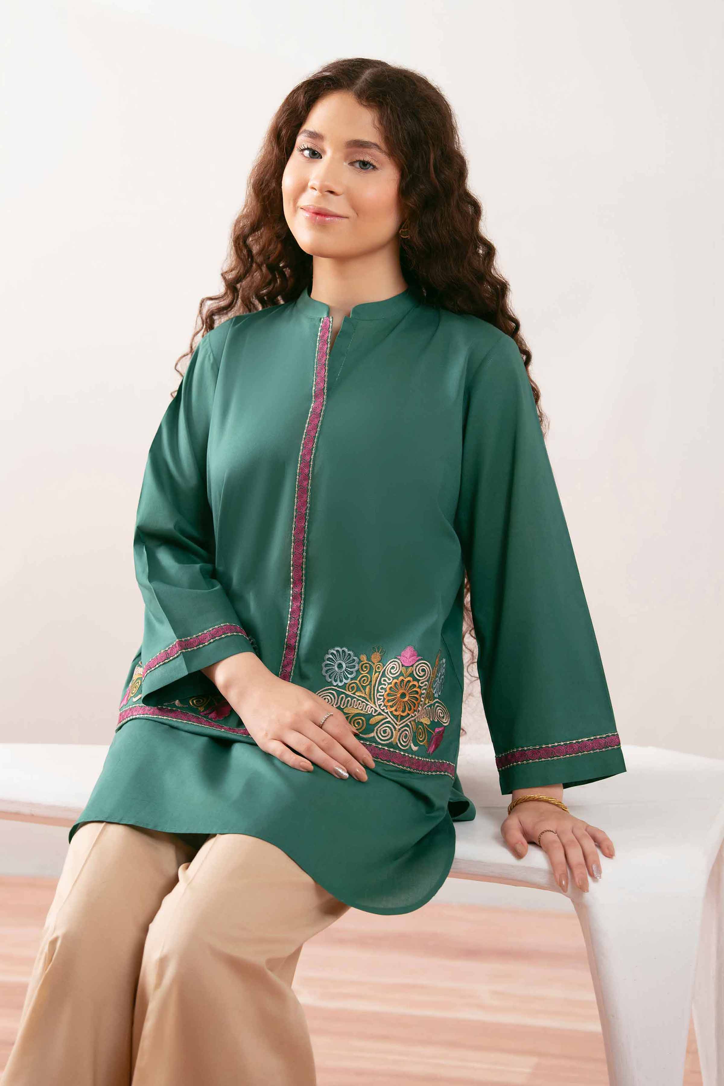 Embroidered Tunic - PS25-204