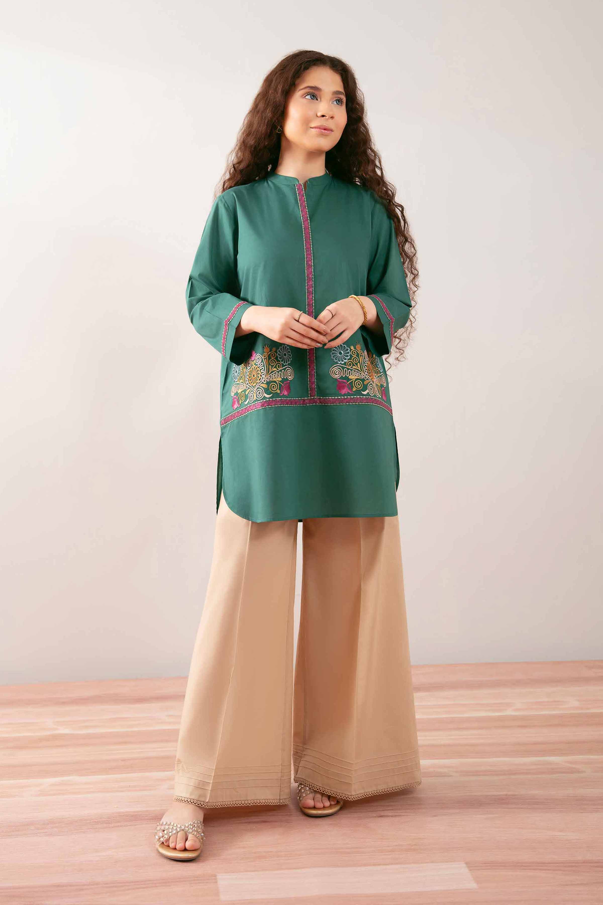 Embroidered Tunic - PS25-204 - Image 2