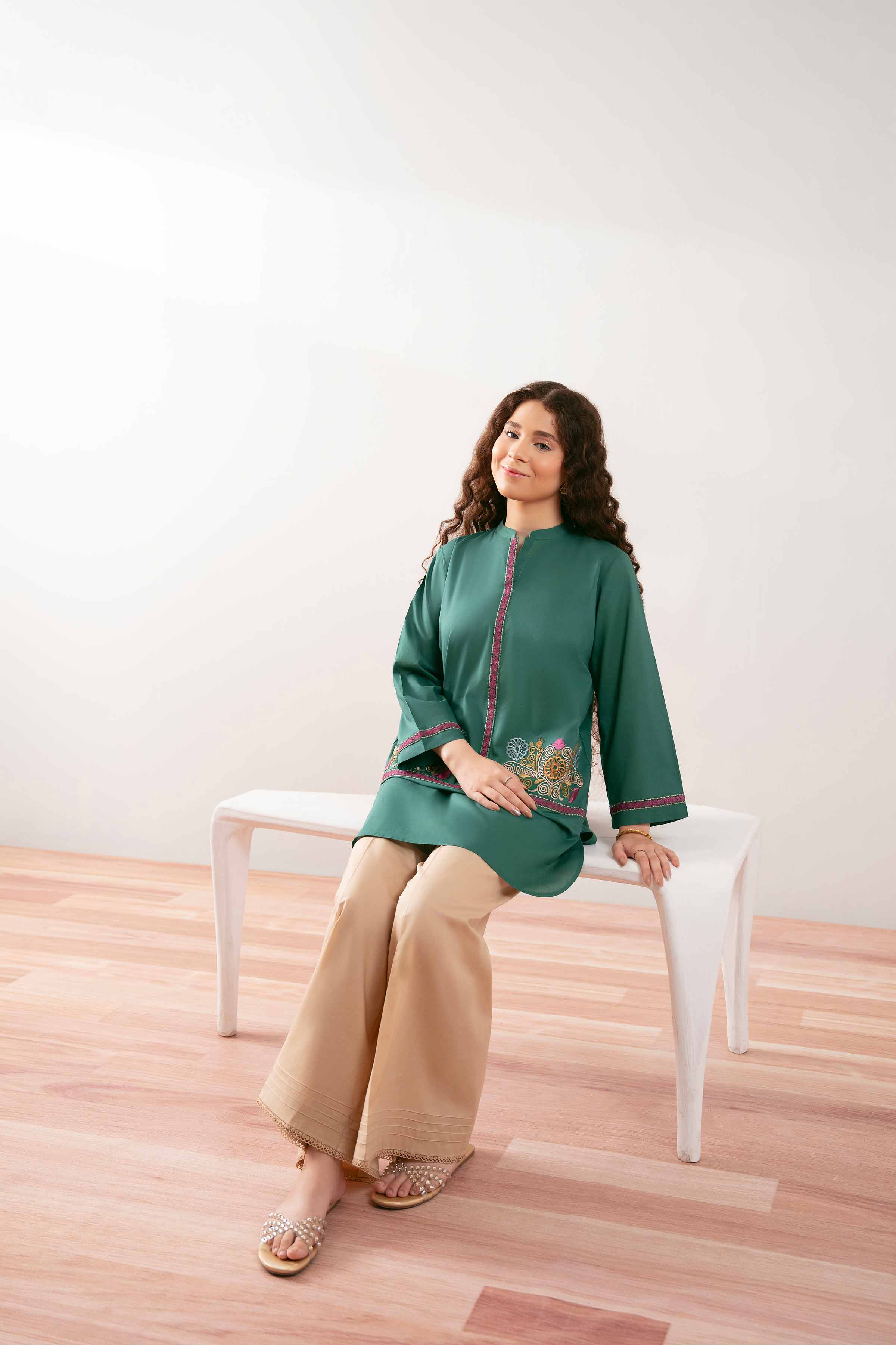 Embroidered Tunic - PS25-204 - Image 6
