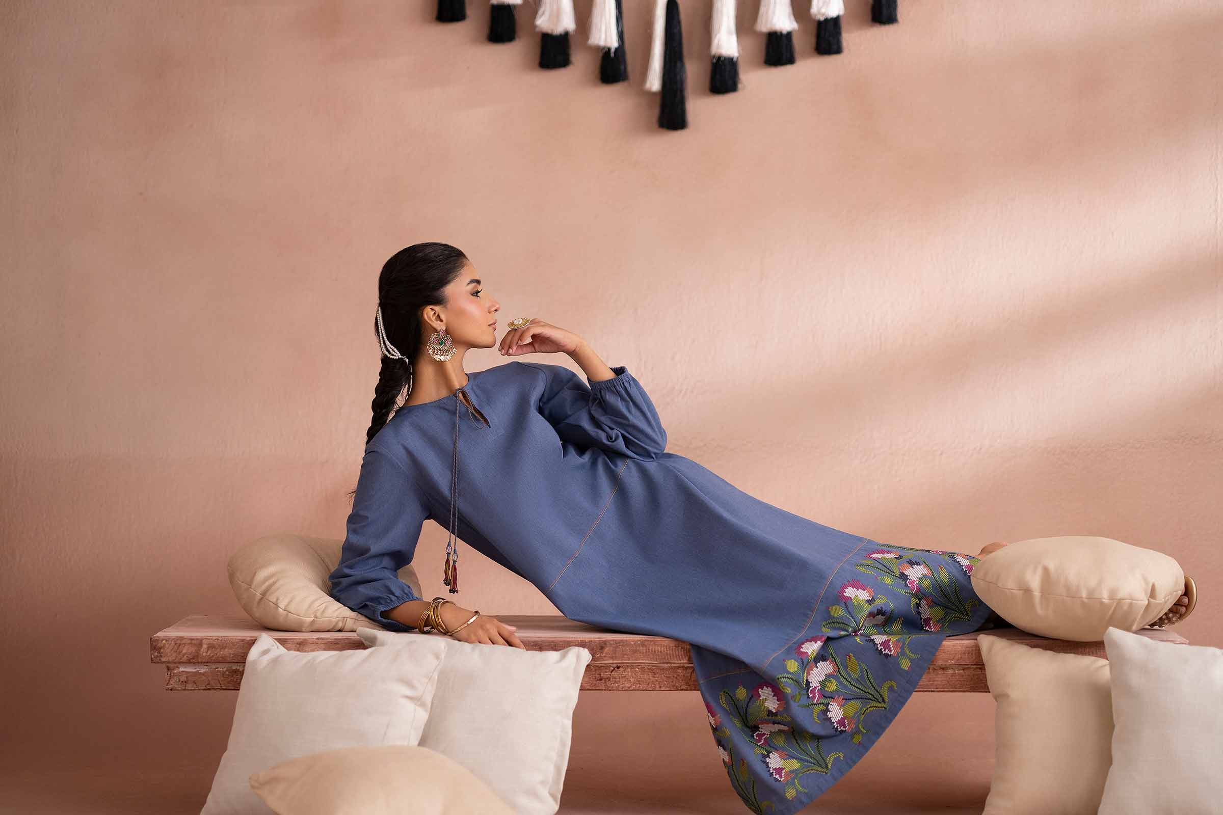 Embroidered Shirt - PS25-209 - Image 10