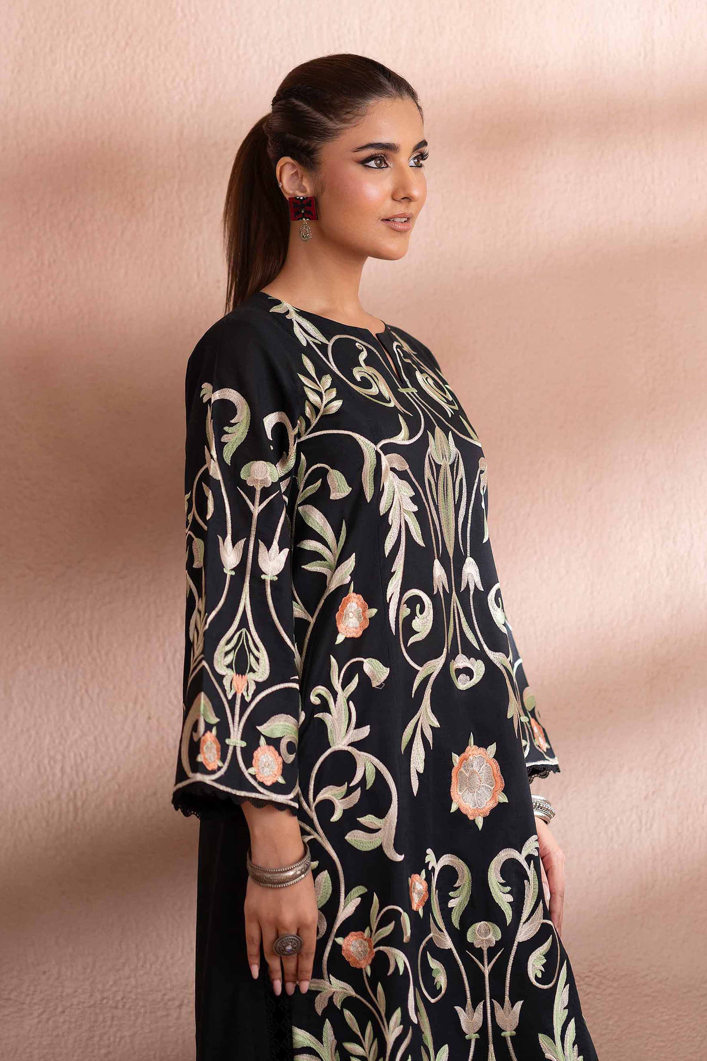 2 Piece - Embroidered Suit - PS25-213