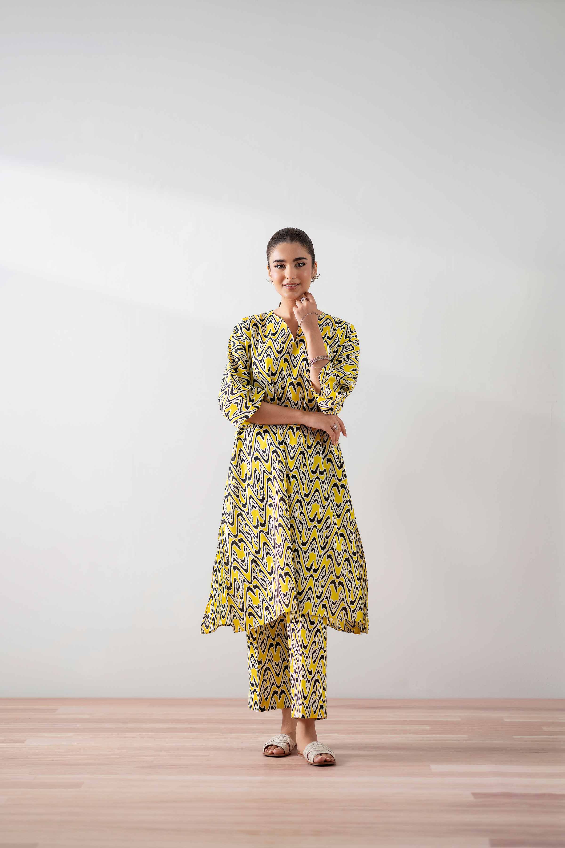 2 Piece - Printed Suit - PS25-217 - Image 5