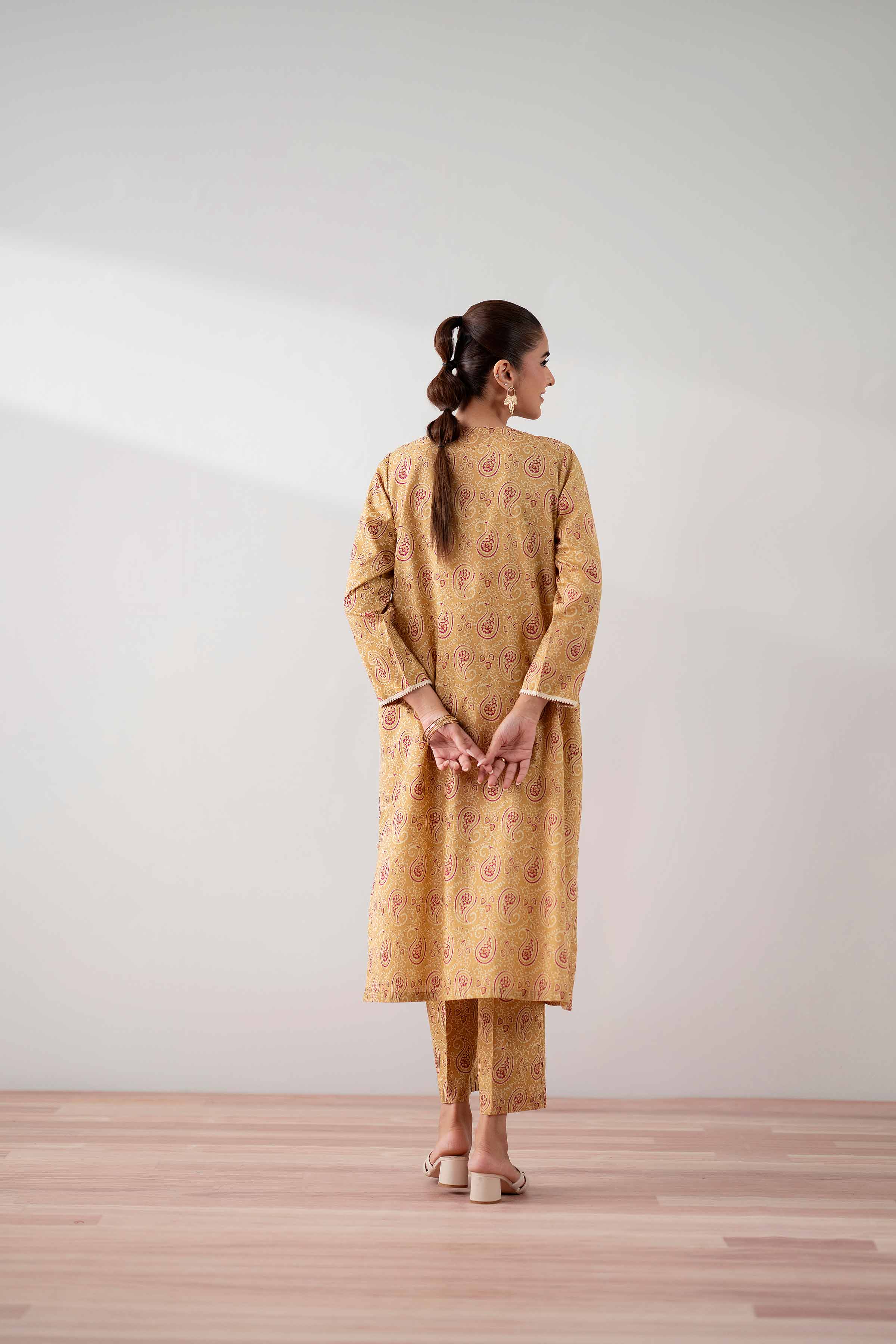 2 Piece - Printed Suit - PS25-218 - Image 3
