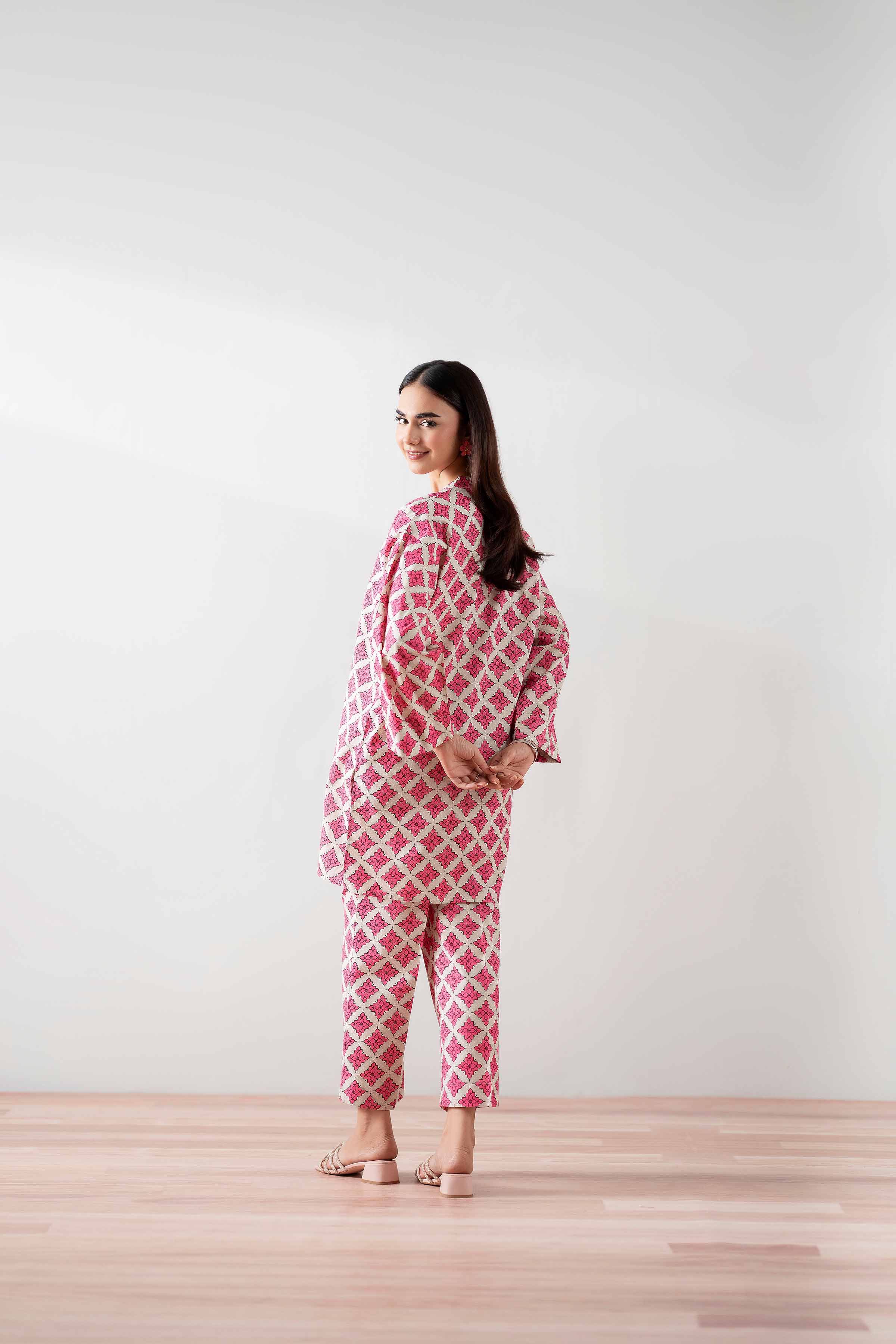 2 Piece - Printed Suit - PS25-219 - Image 3