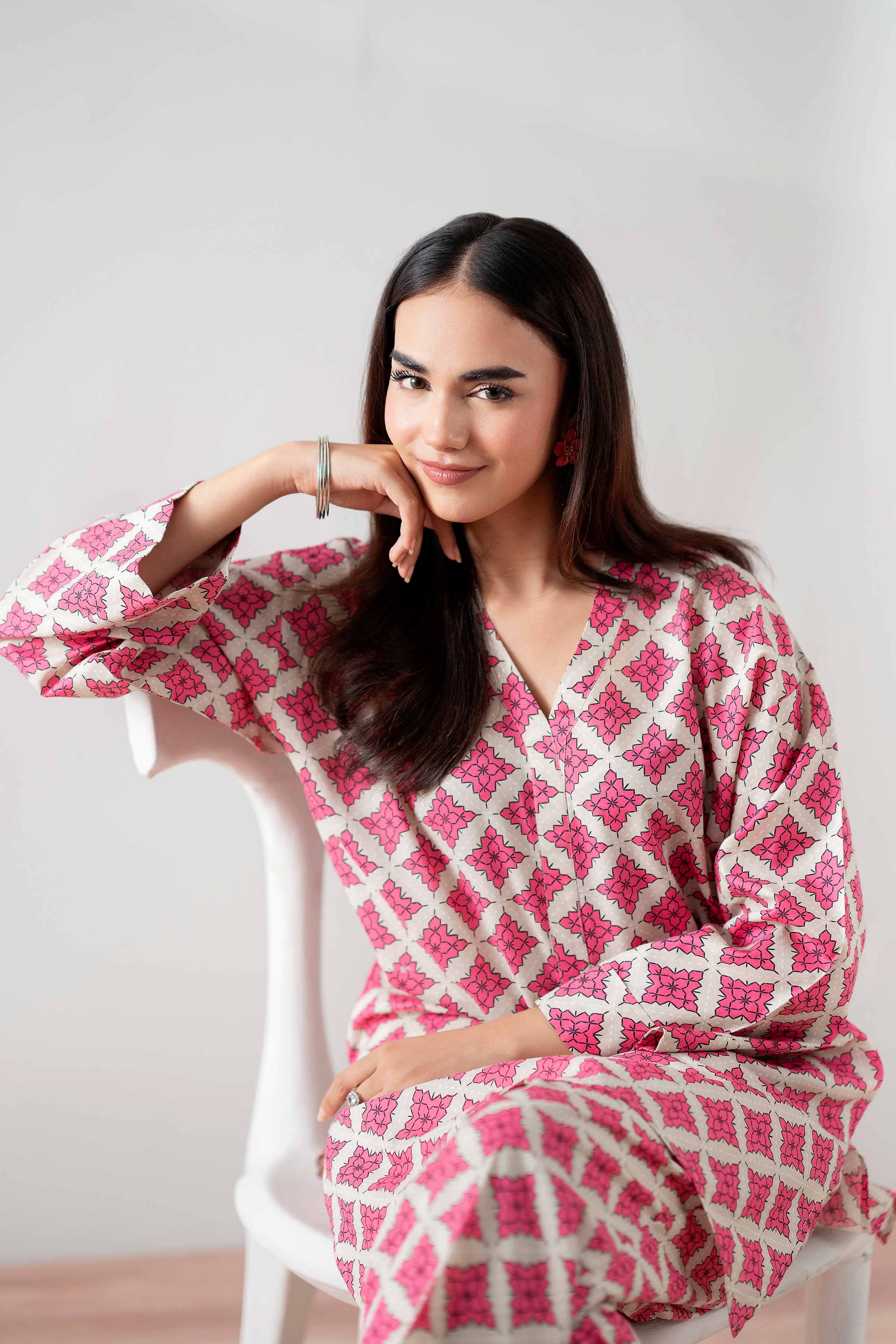 2 Piece - Printed Suit - PS25-219 - Image 4