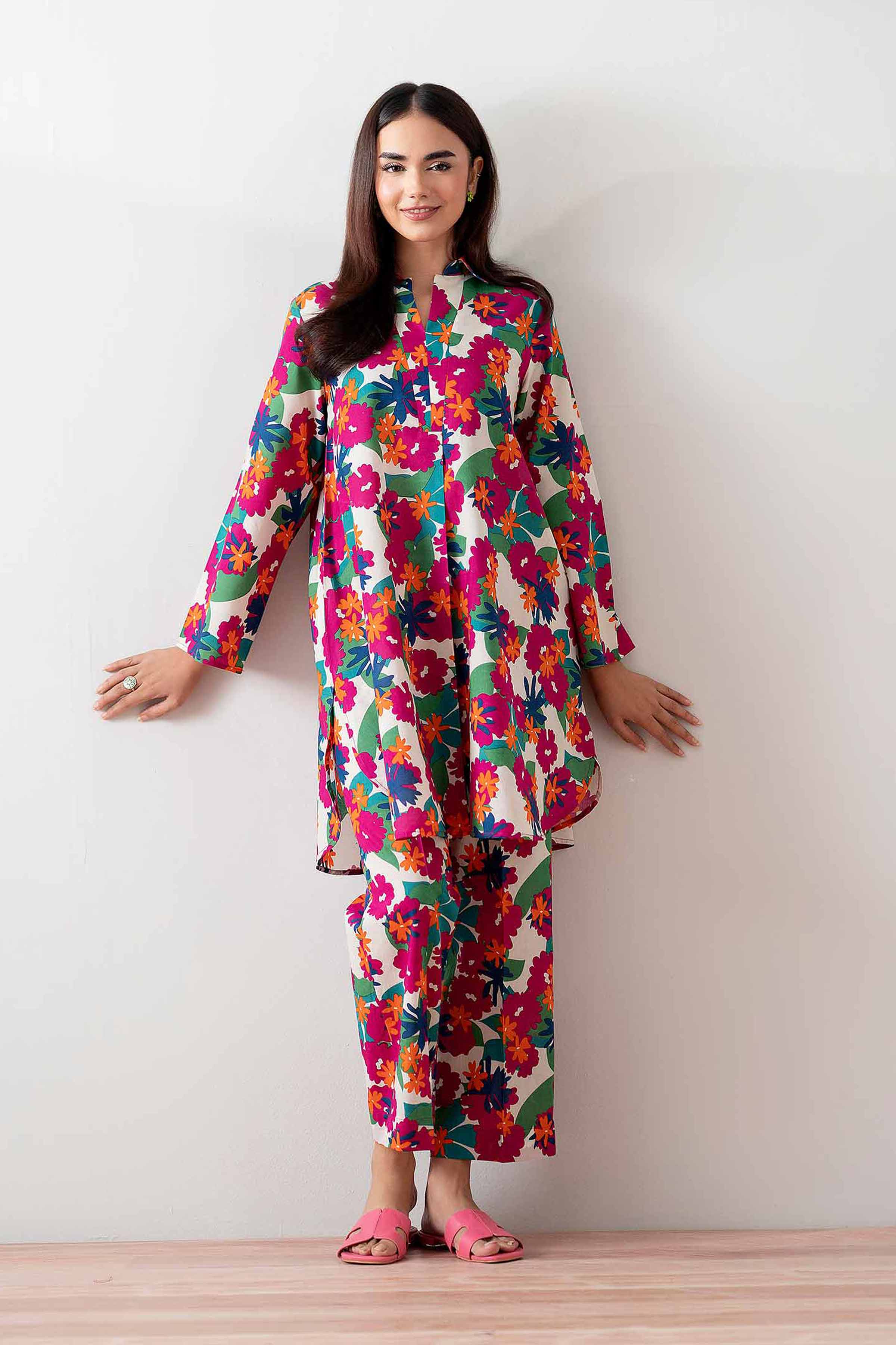 2 Piece - Printed Suit - PS25-223