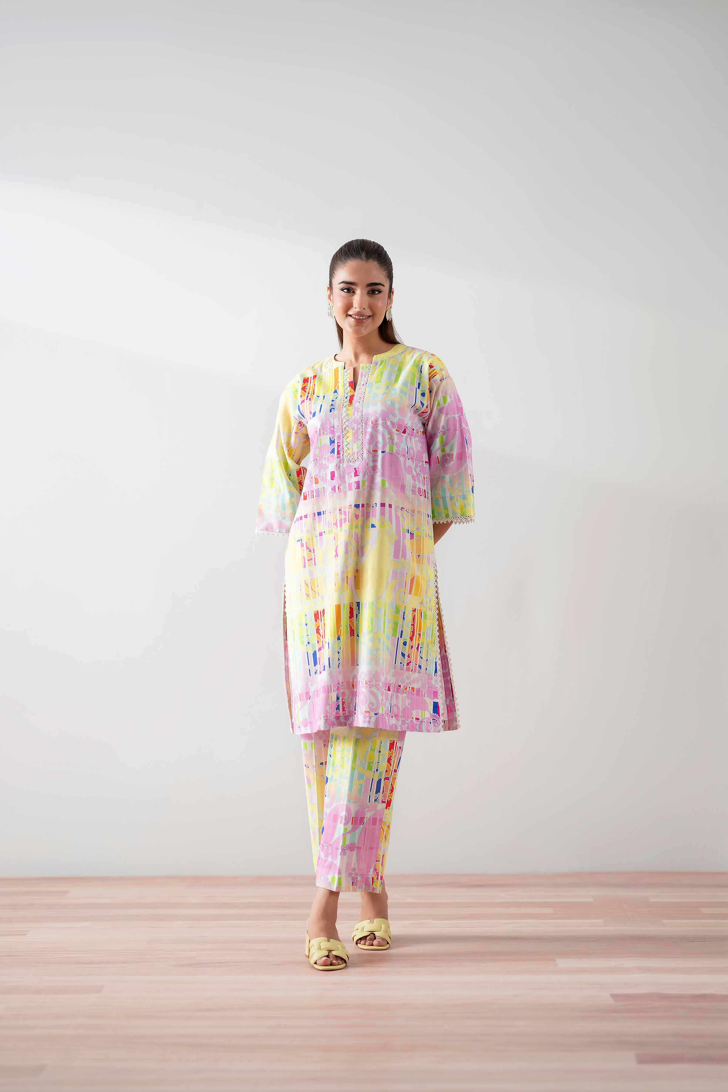 2 Piece - Printed Suit - PS25-226 - Image 4