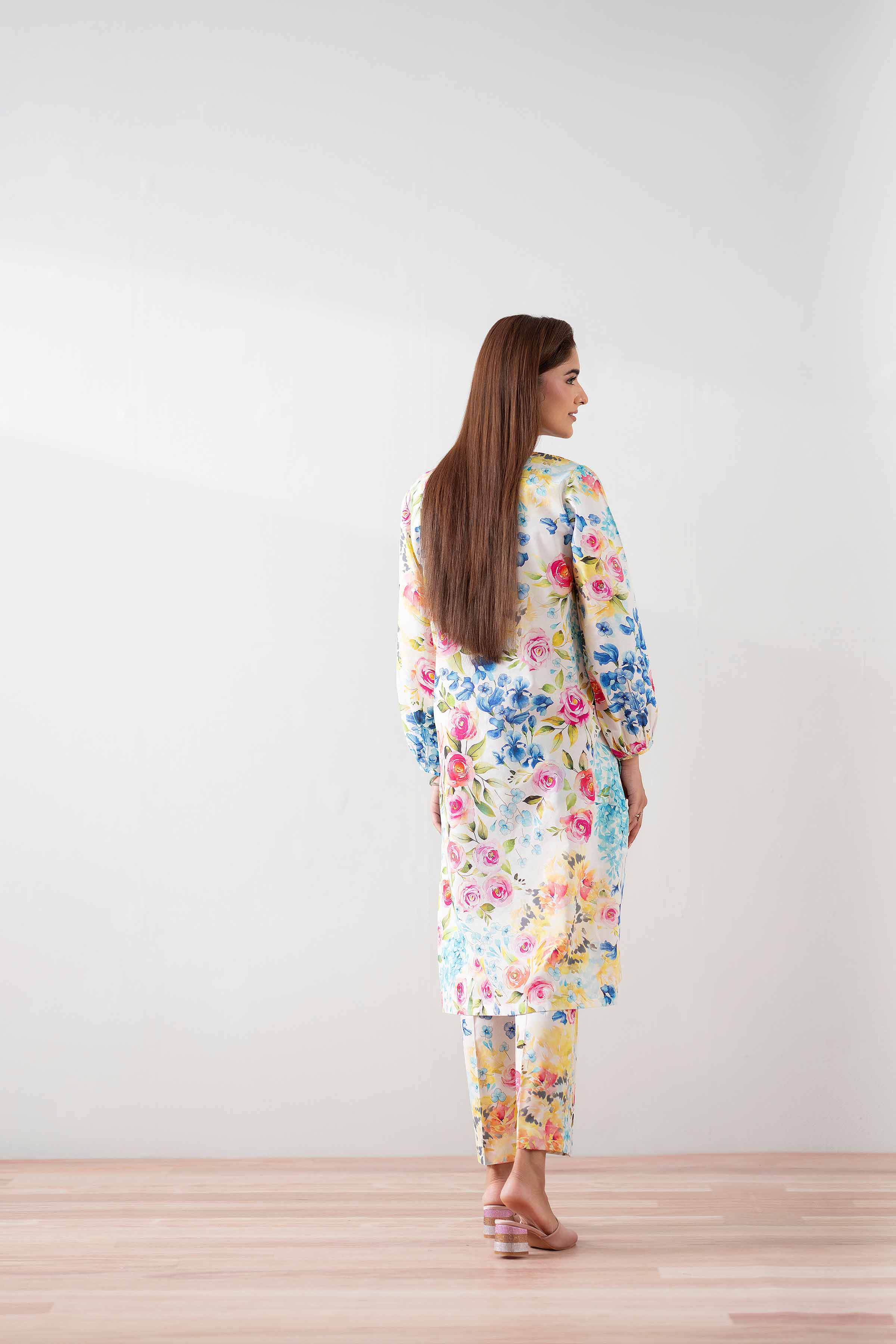 2 Piece - Printed Suit - PS25-228 - Image 3