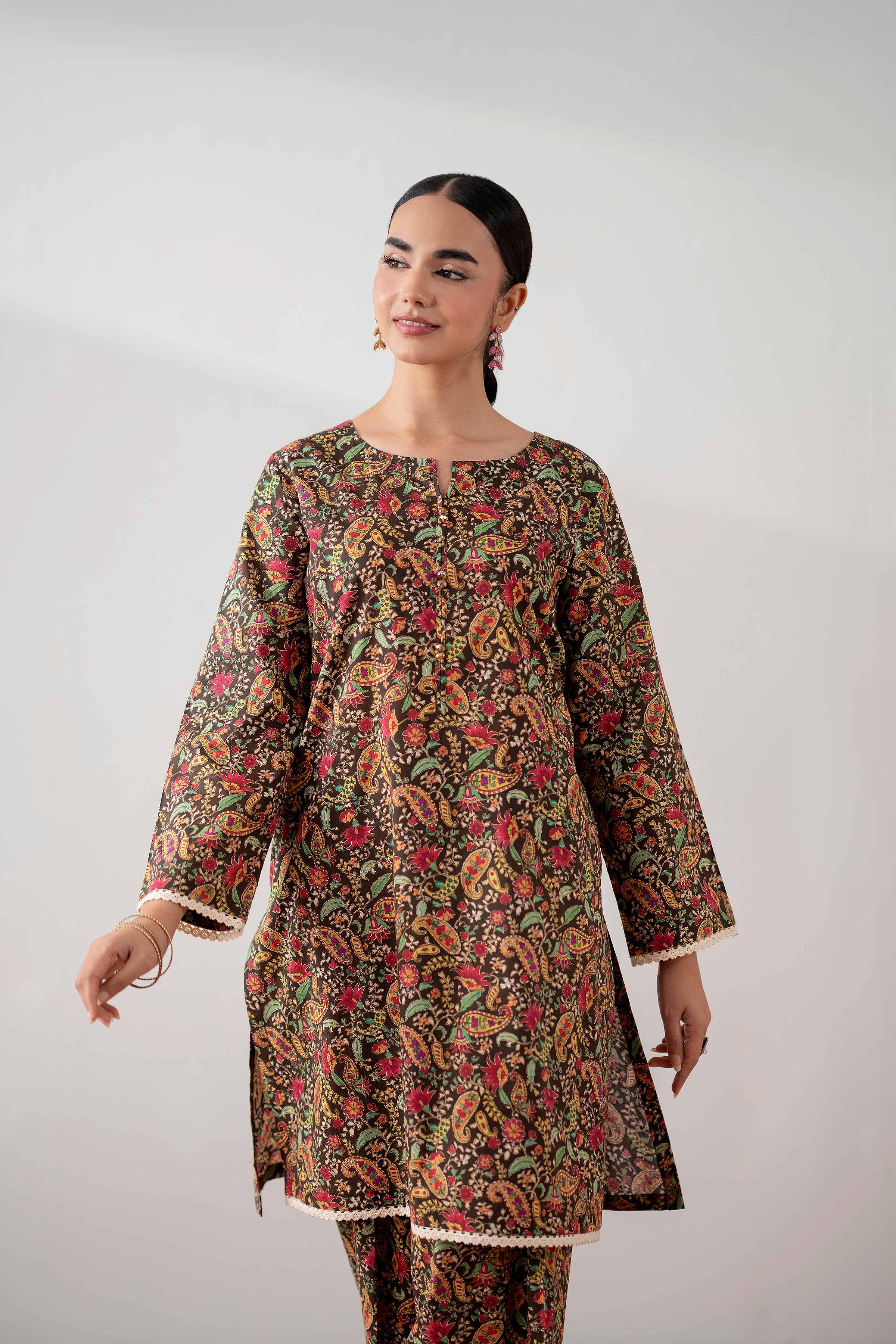 2 Piece - Printed Suit - PS25-229 - Image 4