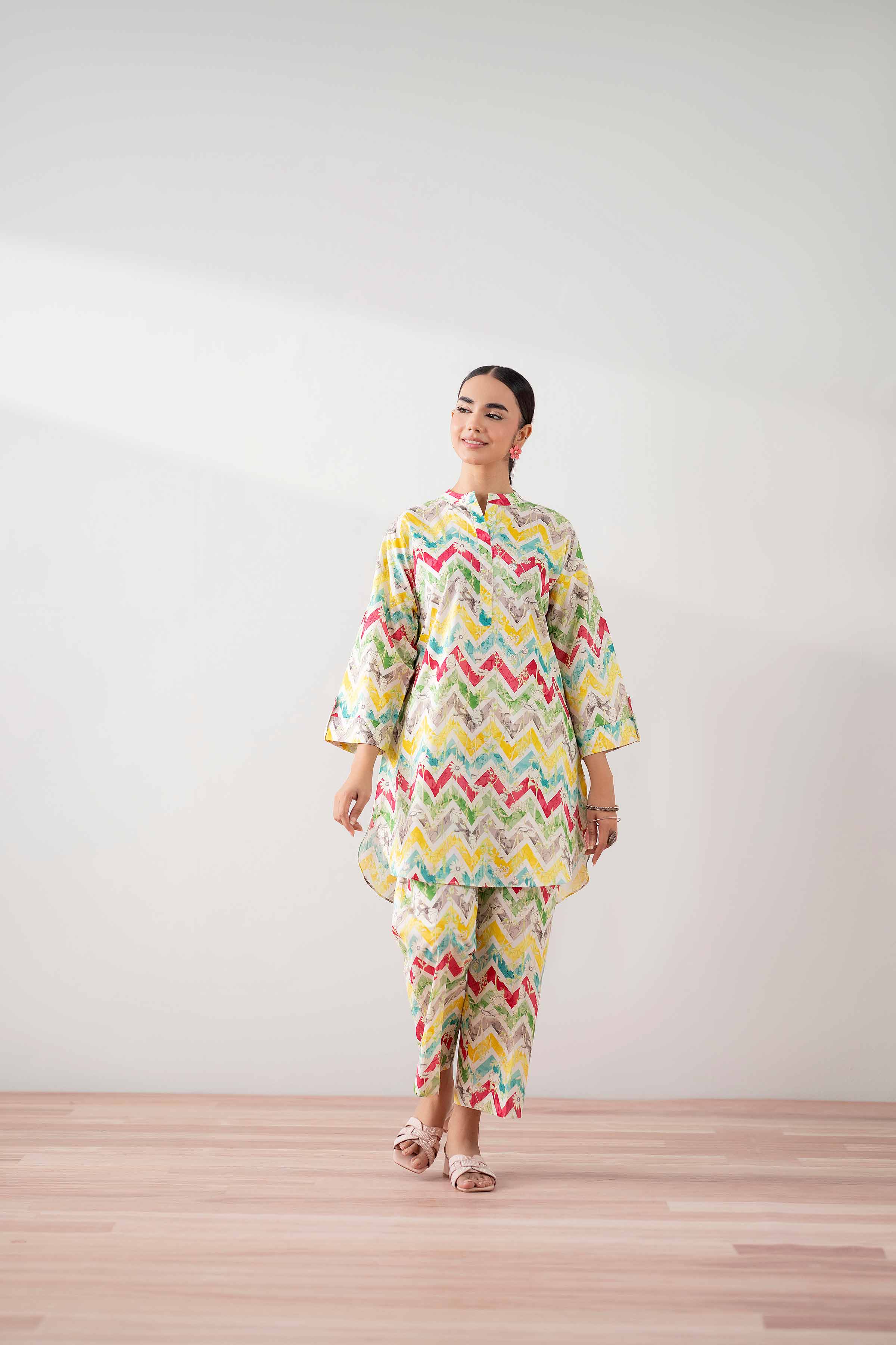 2 Piece - Printed Suit - PS25-230 - Image 5
