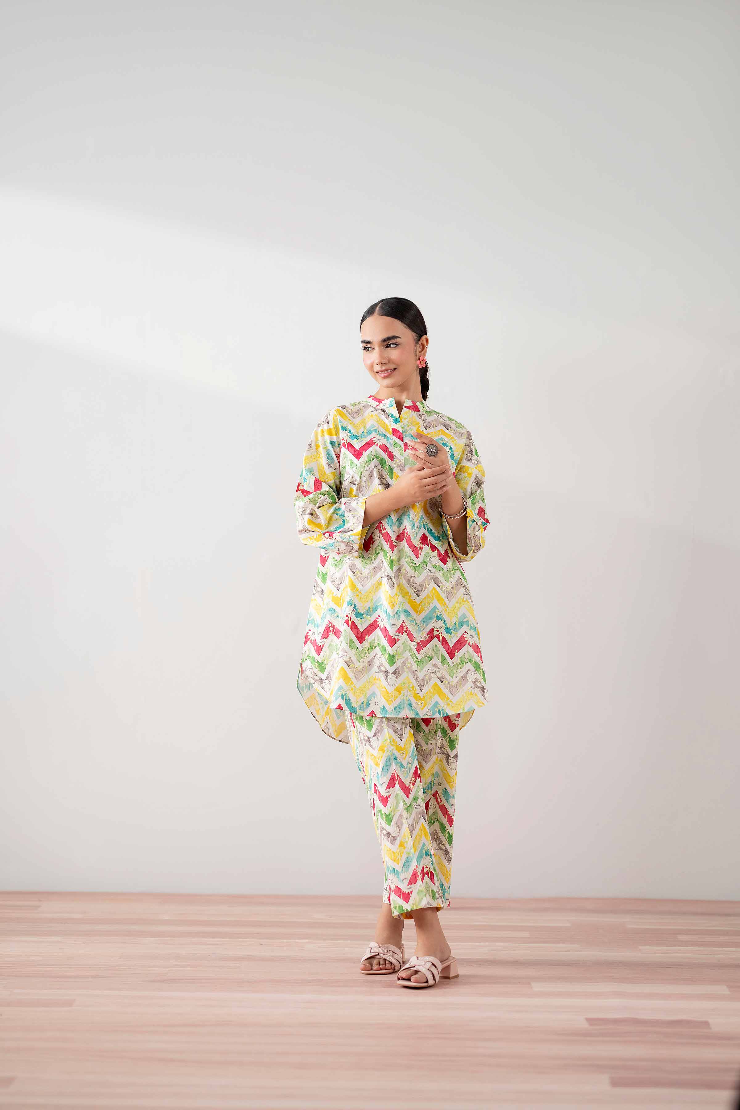 2 Piece - Printed Suit - PS25-230 - Image 6