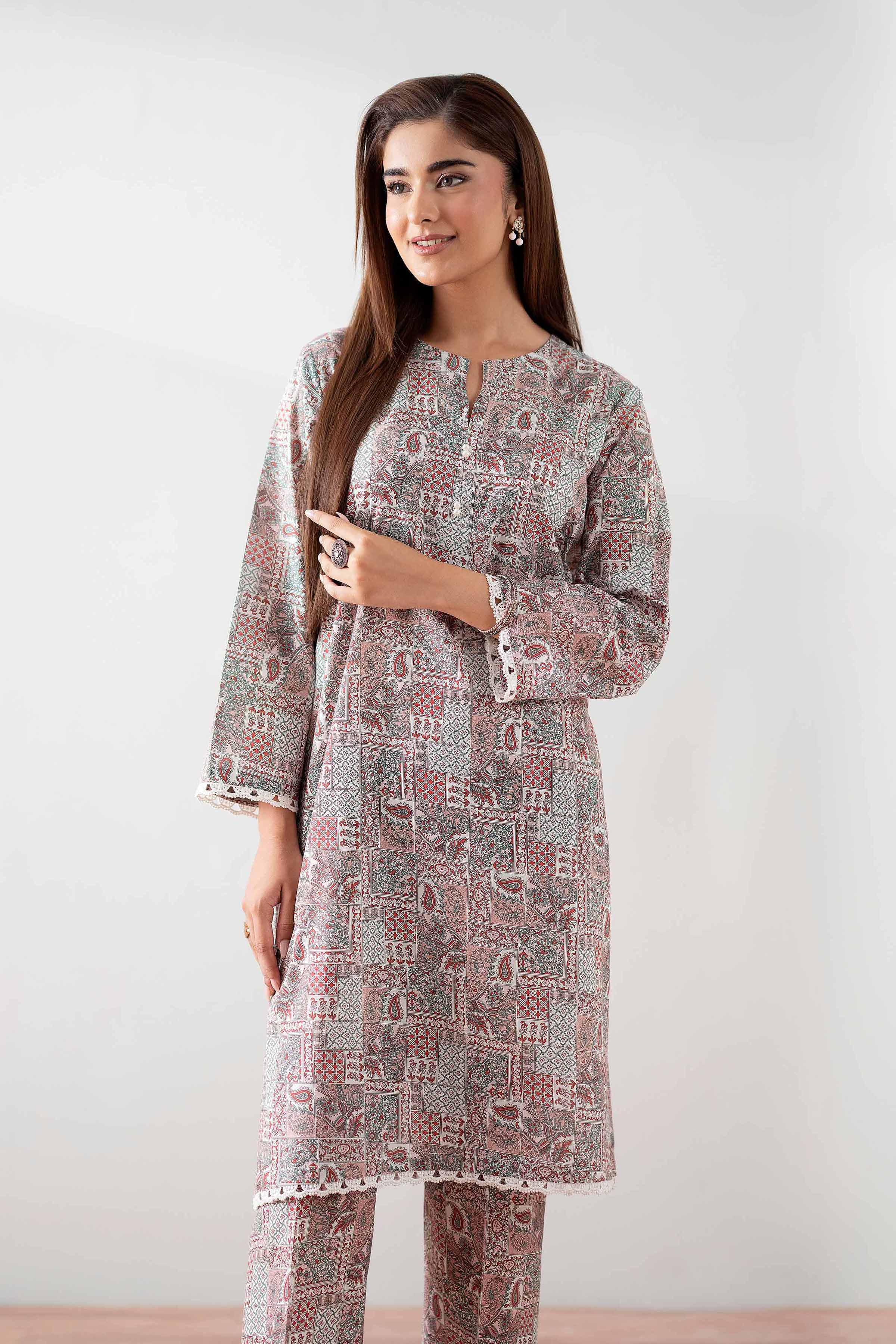 2 Piece - Printed Suit - PS25-231