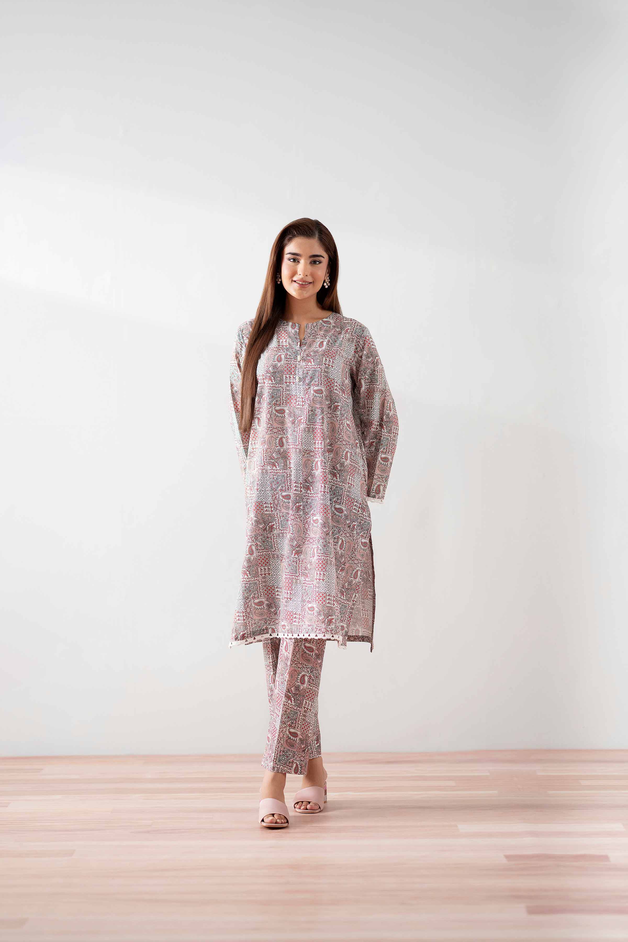 2 Piece - Printed Suit - PS25-231 - Image 4
